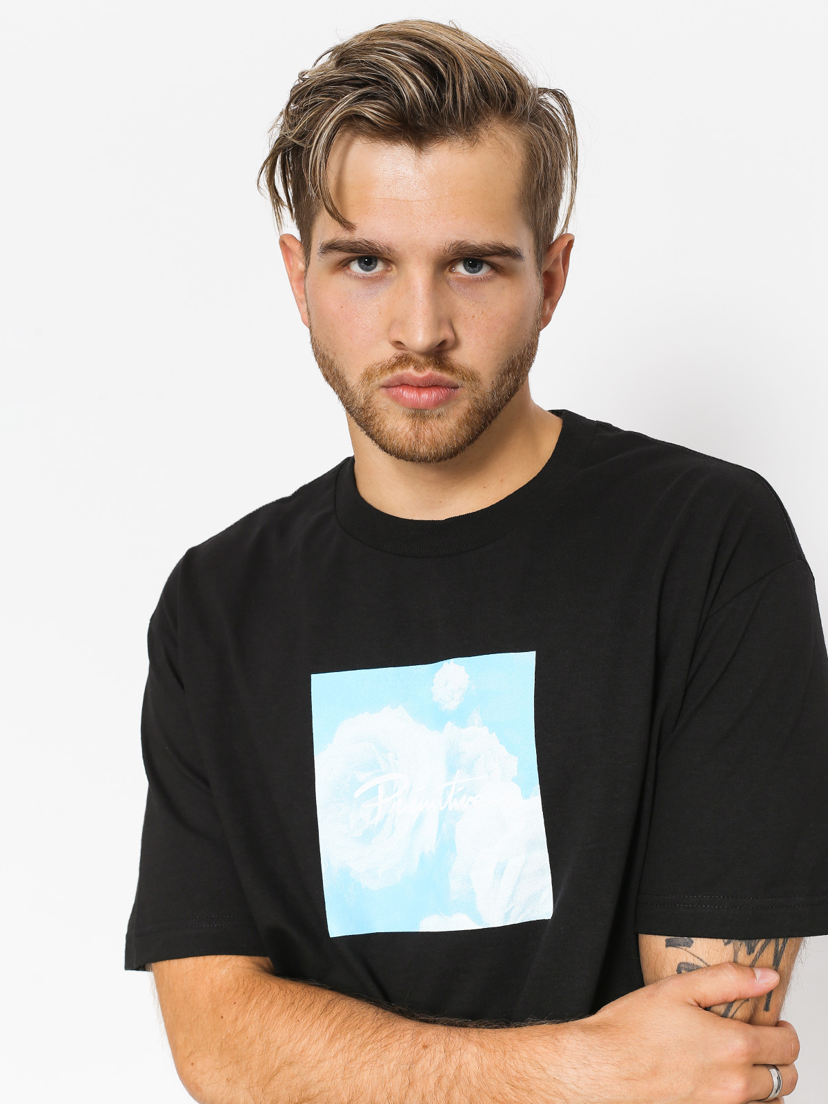 T-shirt Primitive Blue Rose (black)