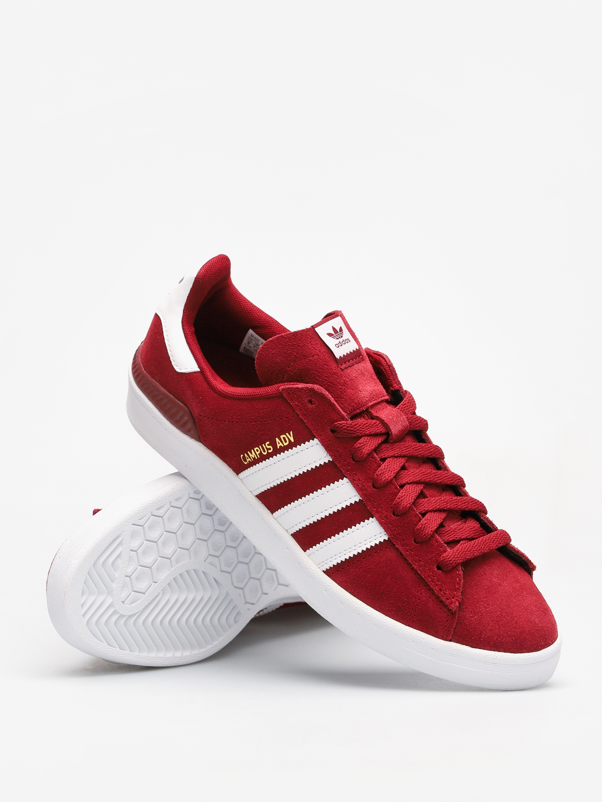 Buty adidas Campus Adv (collegiate burgundy/ftwr white/ftwr white)