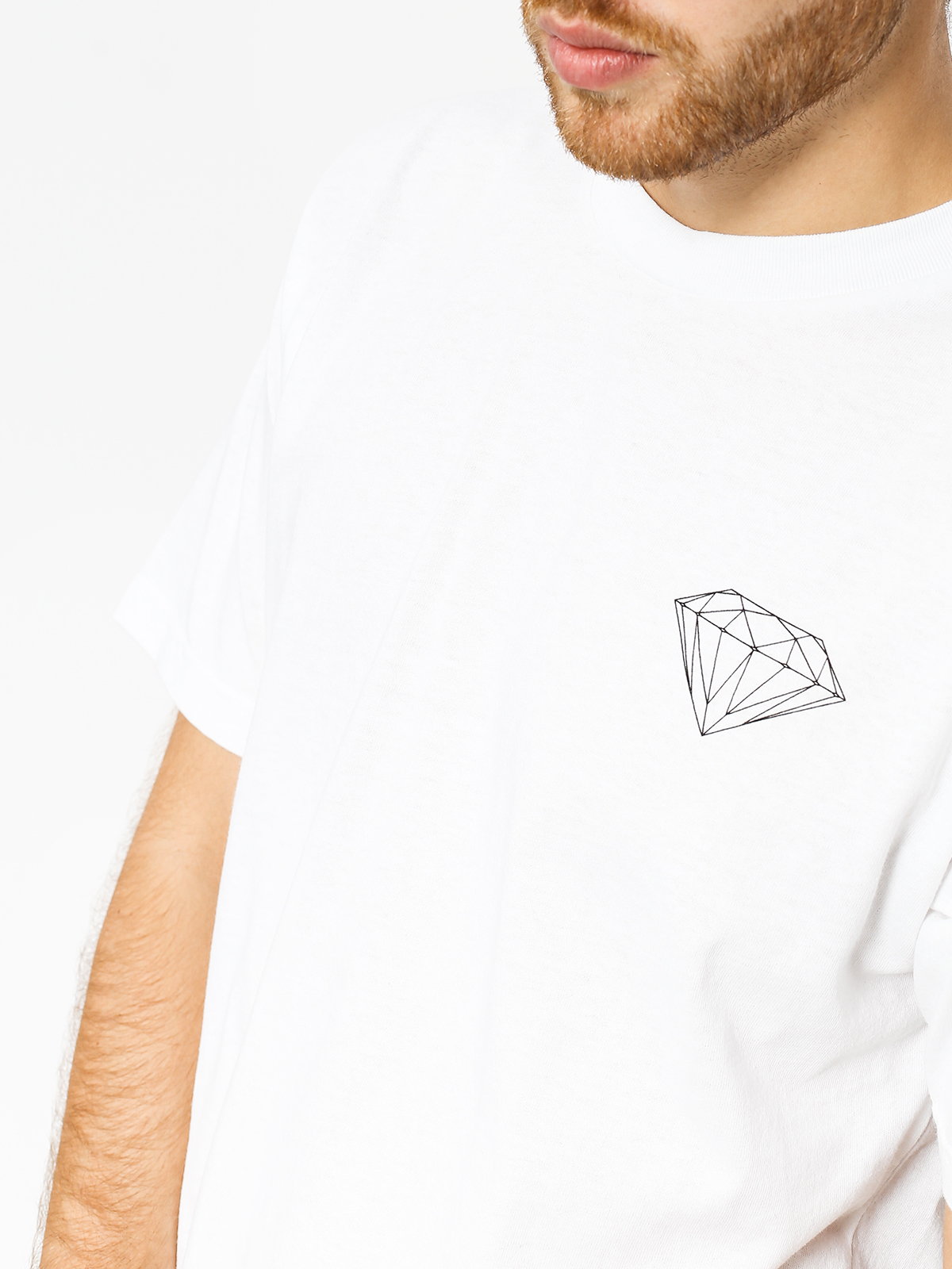 T-shirt Diamond Supply Co. Brilliant (white)