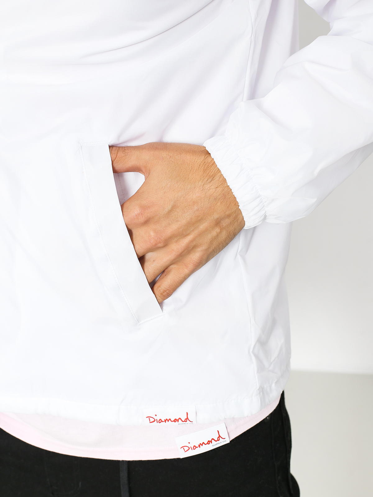 Kurtka Diamond Supply Co. Brilliant Coach (white)