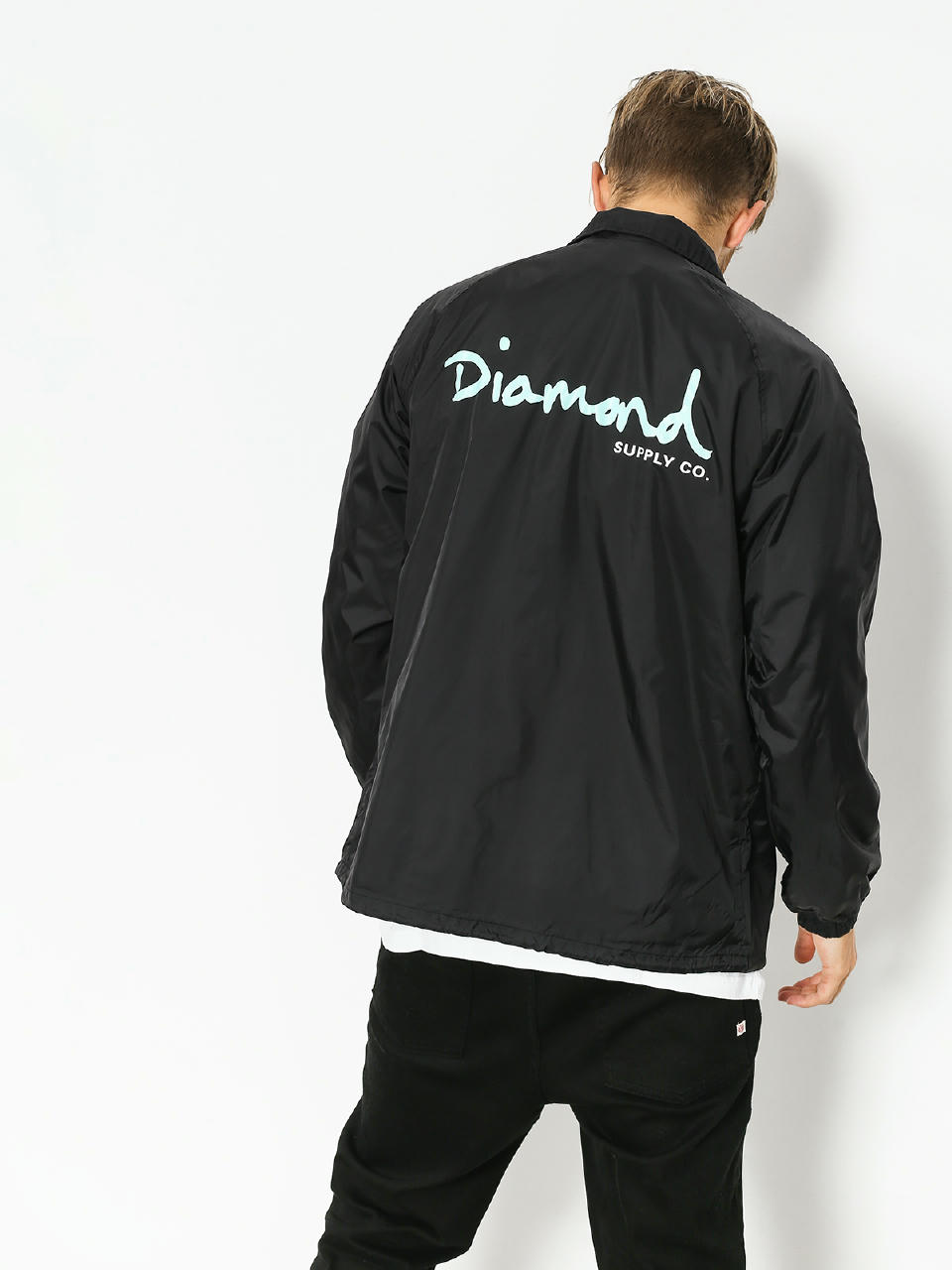 Kurtka Diamond Supply Co. Og Script Coach (black)