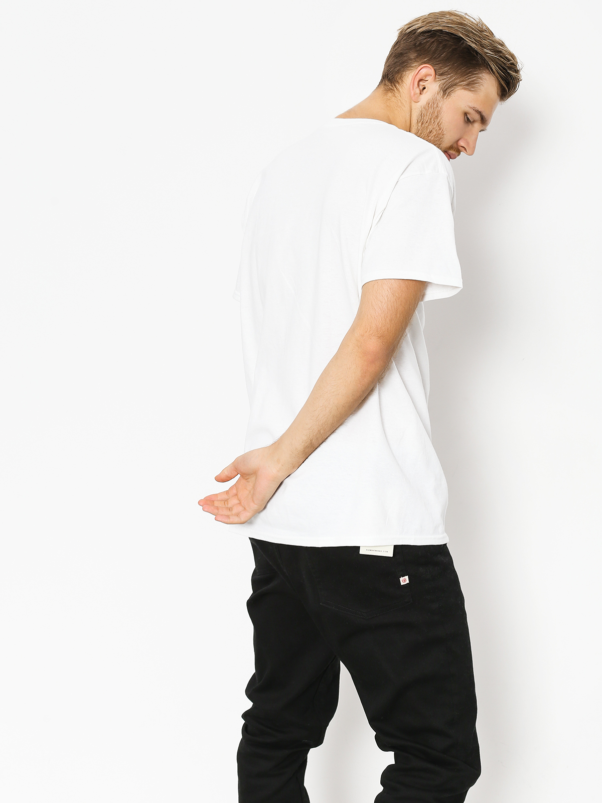 T-shirt Diamond Supply Co. Aloha Floral Box Logo (white)