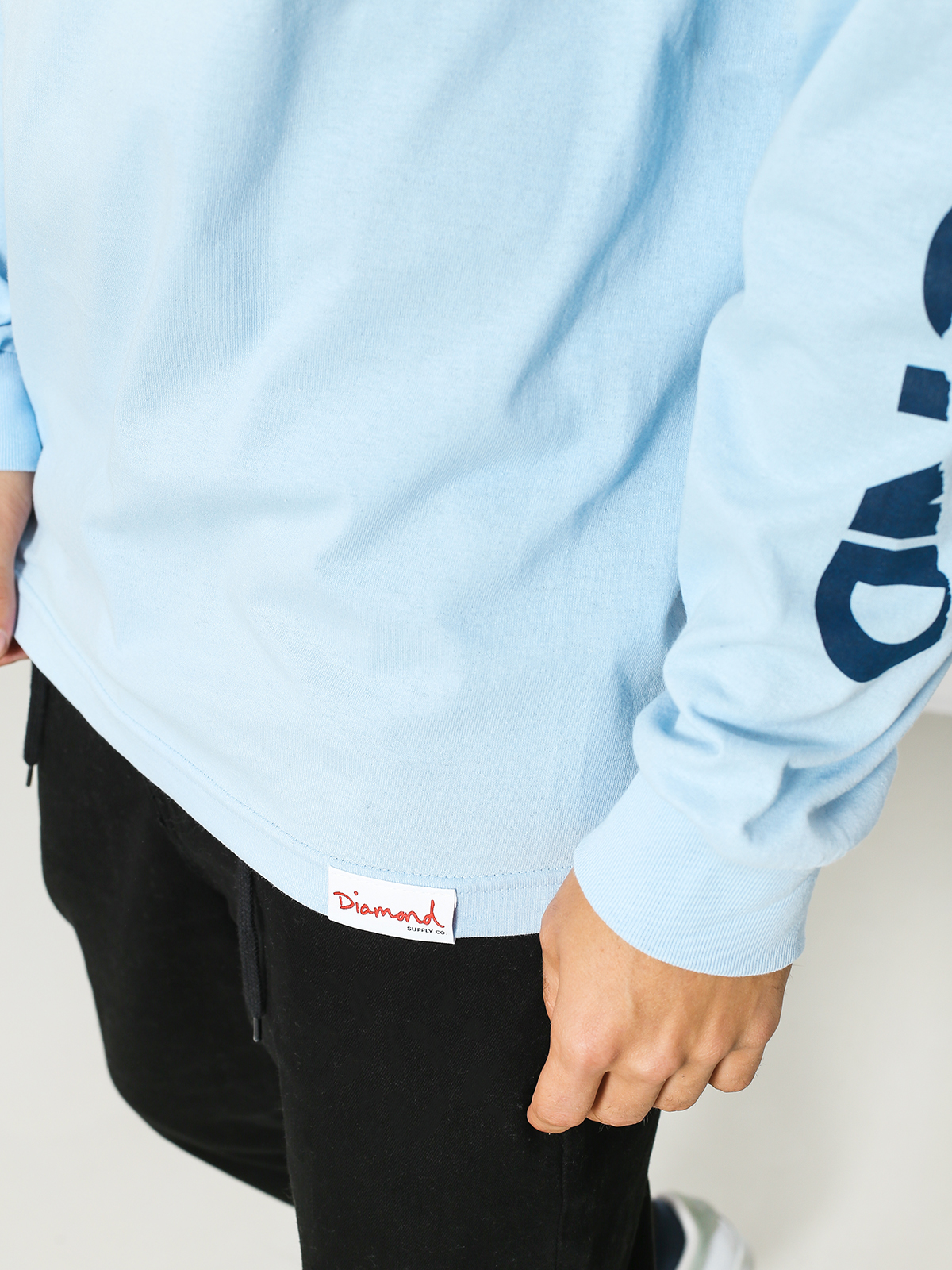 Longsleeve Diamond Supply Co. Psychotic (powder blue)