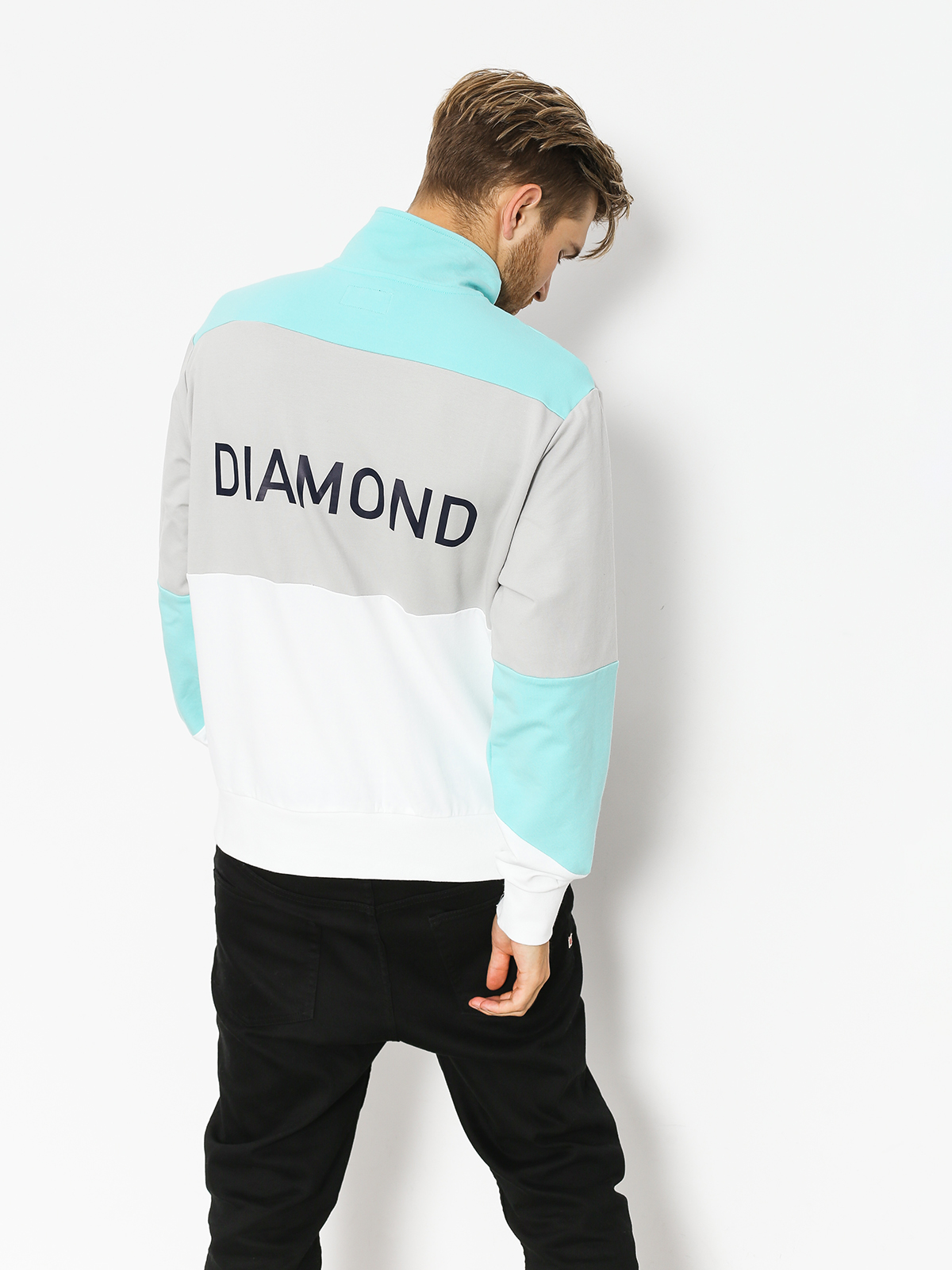 Bluza Diamond Supply Co. Cherry Park Warm Up (white)