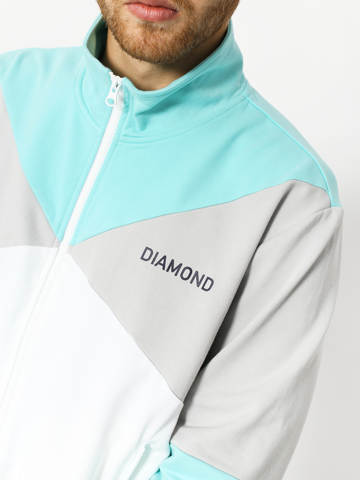Bluza Diamond Supply Co. Cherry Park Warm Up (white)