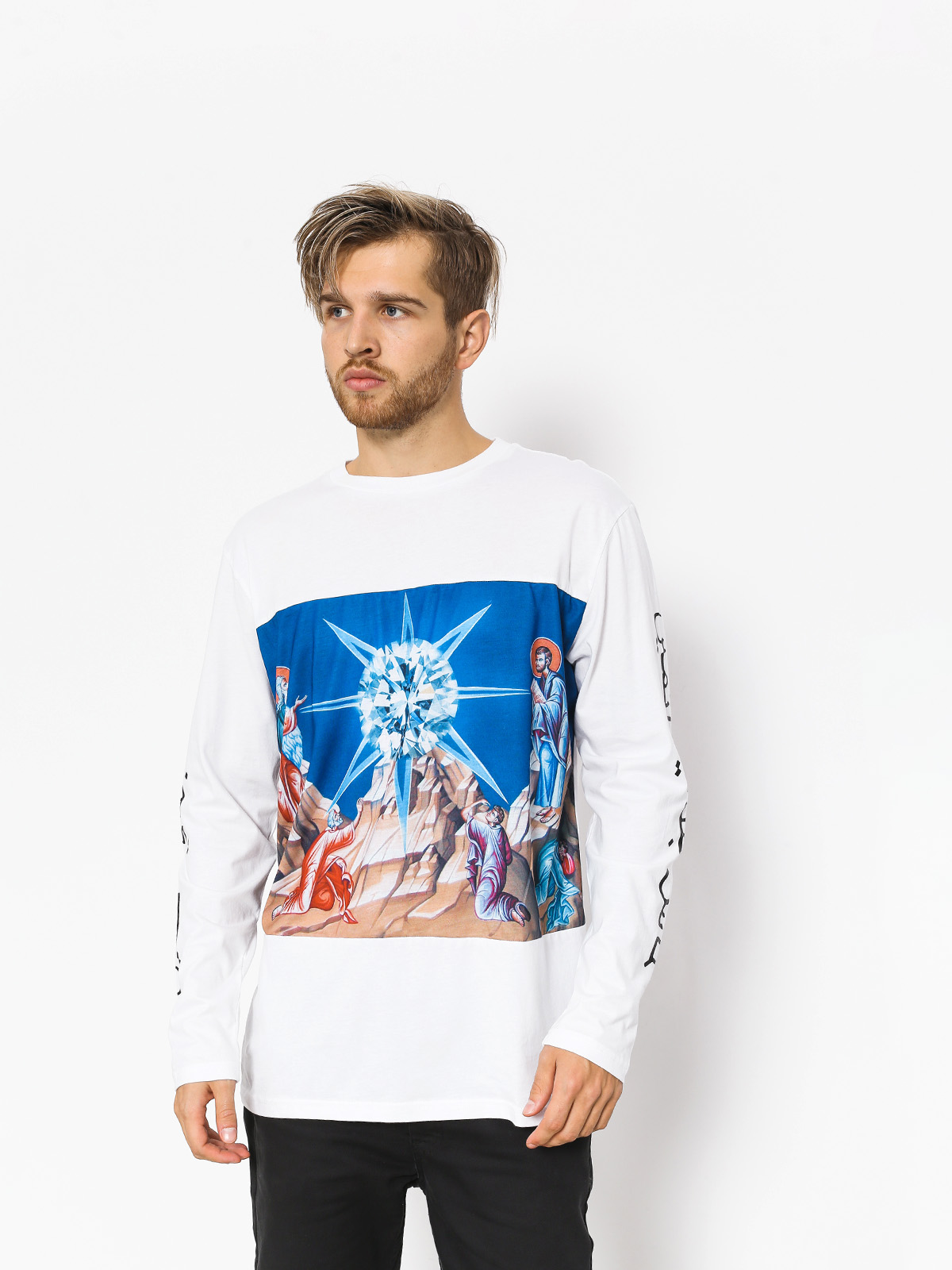 Longsleeve Diamond Supply Co. Savior Ls (white)