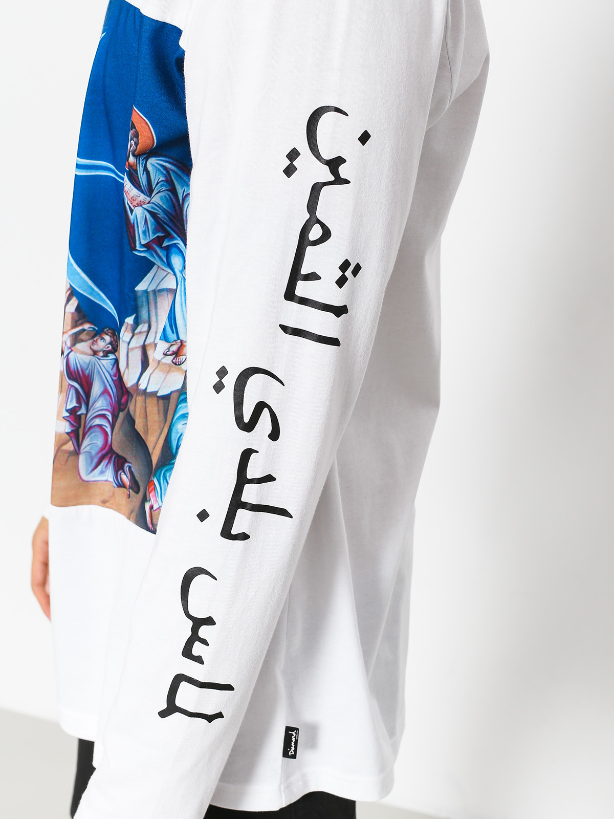 Longsleeve Diamond Supply Co. Savior Ls (white)