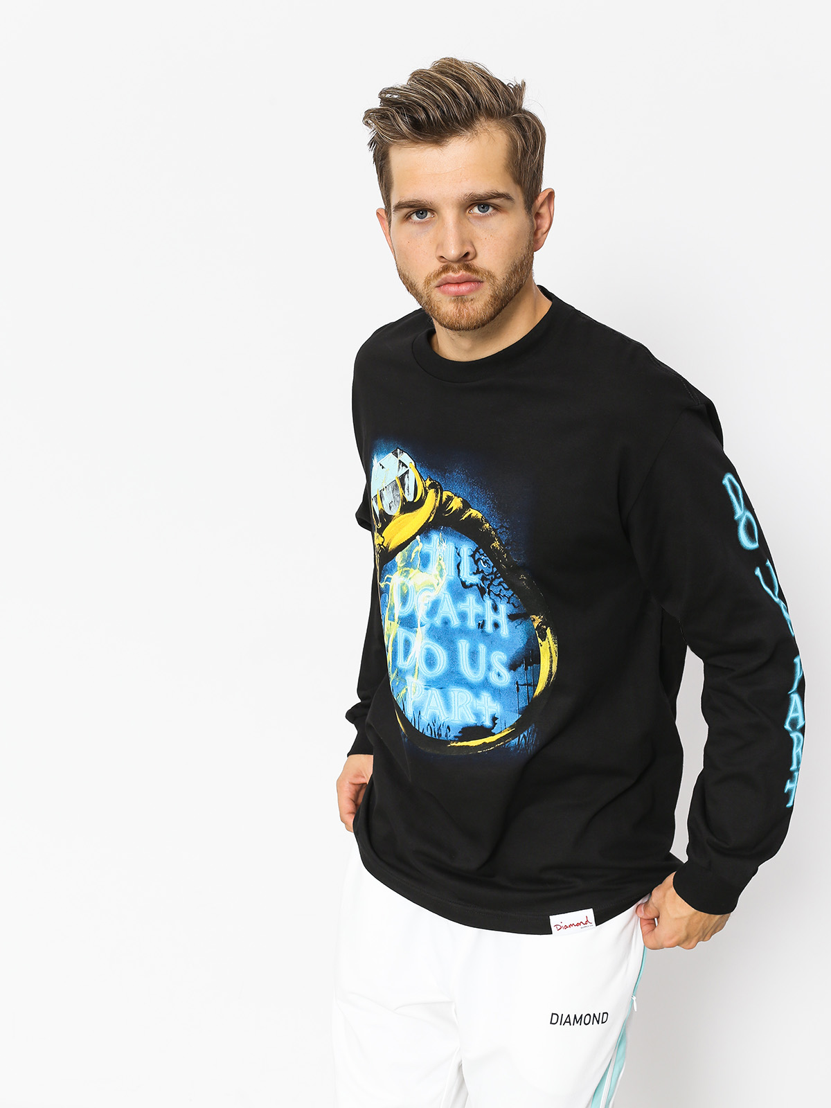 Longsleeve Diamond Supply Co. Till Death (black)
