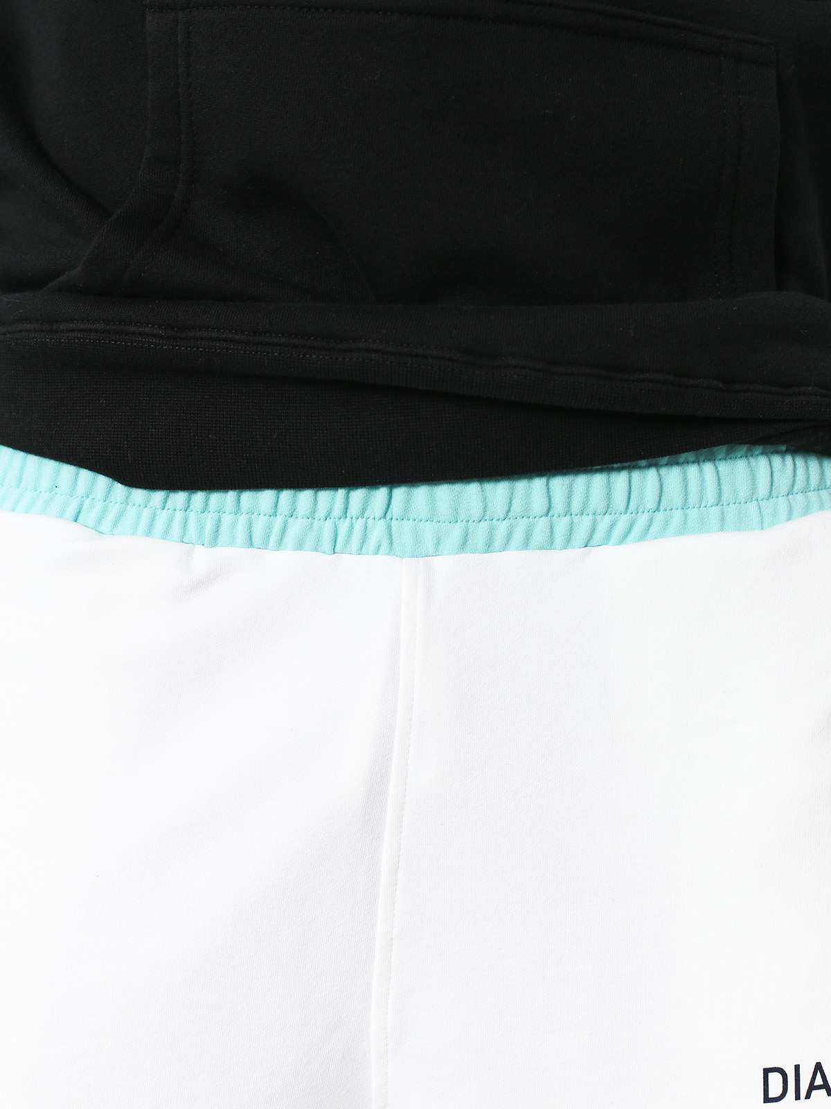 Spodnie Diamond Supply Co. Cherry Park Warm Up Drs (white)