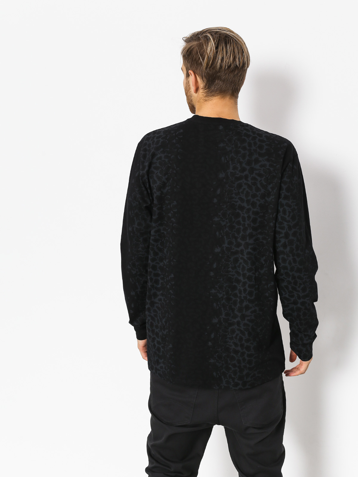 Longsleeve Diamond Supply Co. Cheetah Canvas Ls (black)