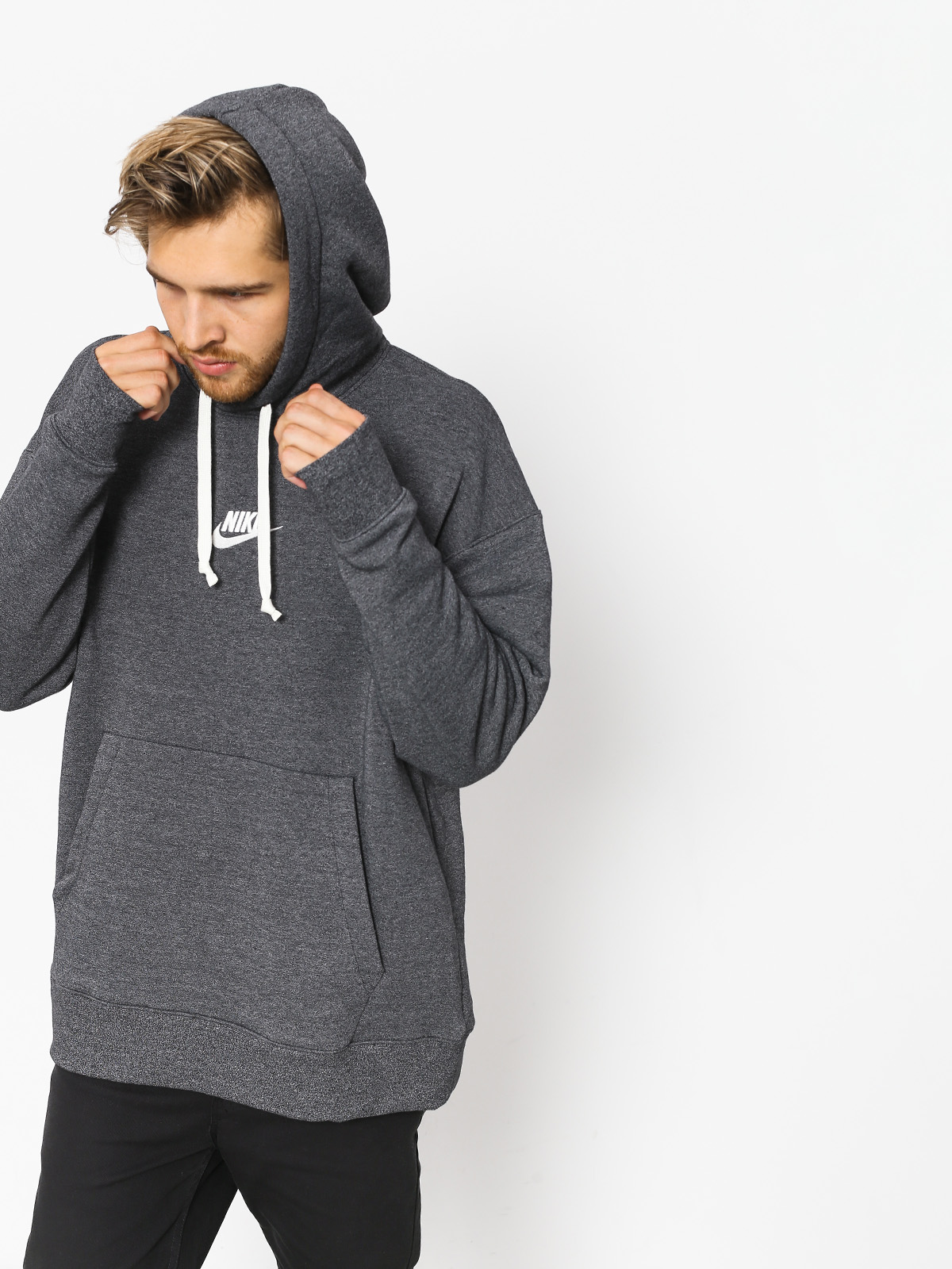 Bluza Nike Sportswear Heritage (black/htr/sail)