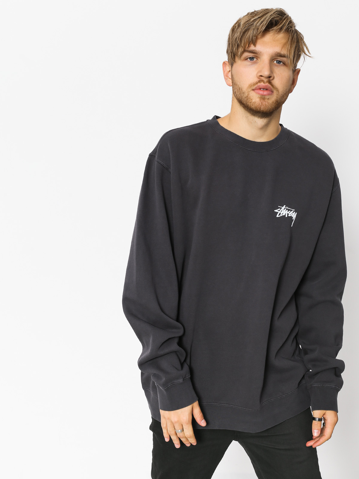 Bluza Stussy 8 Ball Pig  Dyed (black)