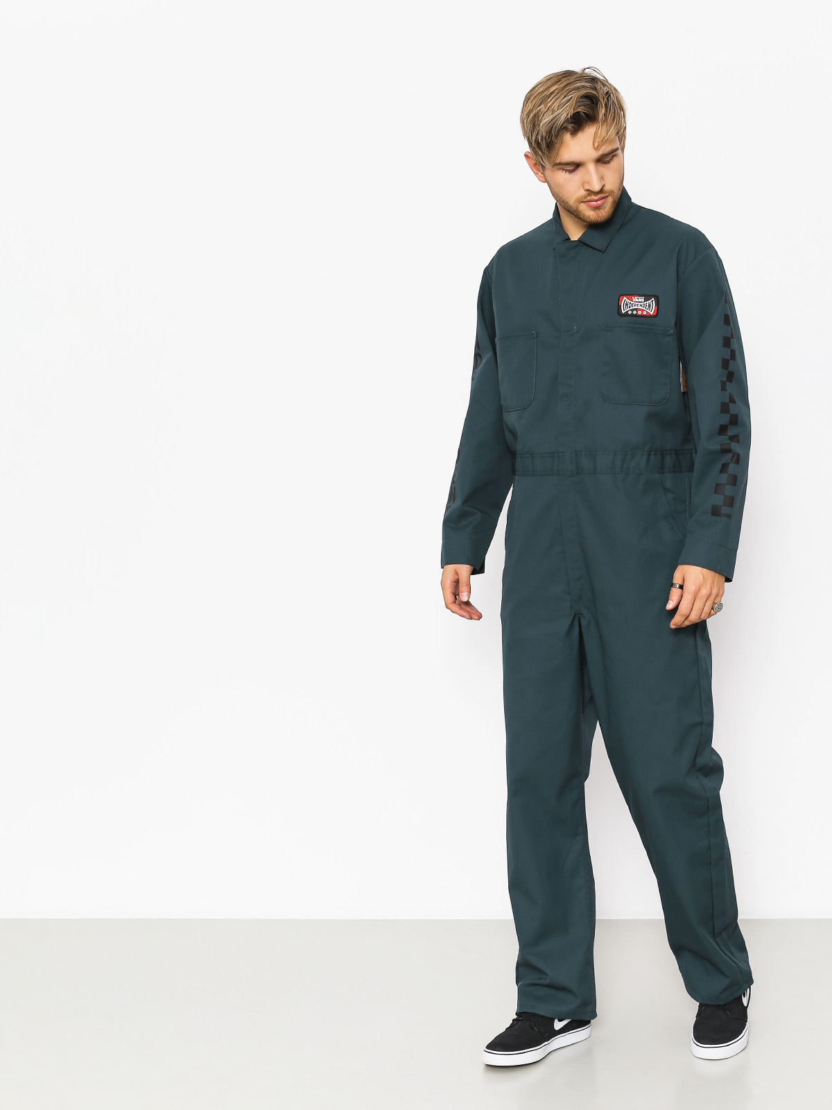 Męski Kombinezon Vans X Independent Coveralls (darkest spruce)