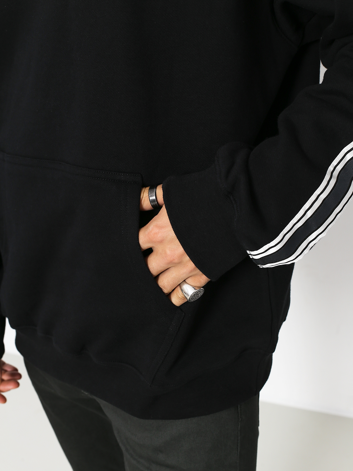 Bluza z kapturem Polar Skate Tape HD (black)