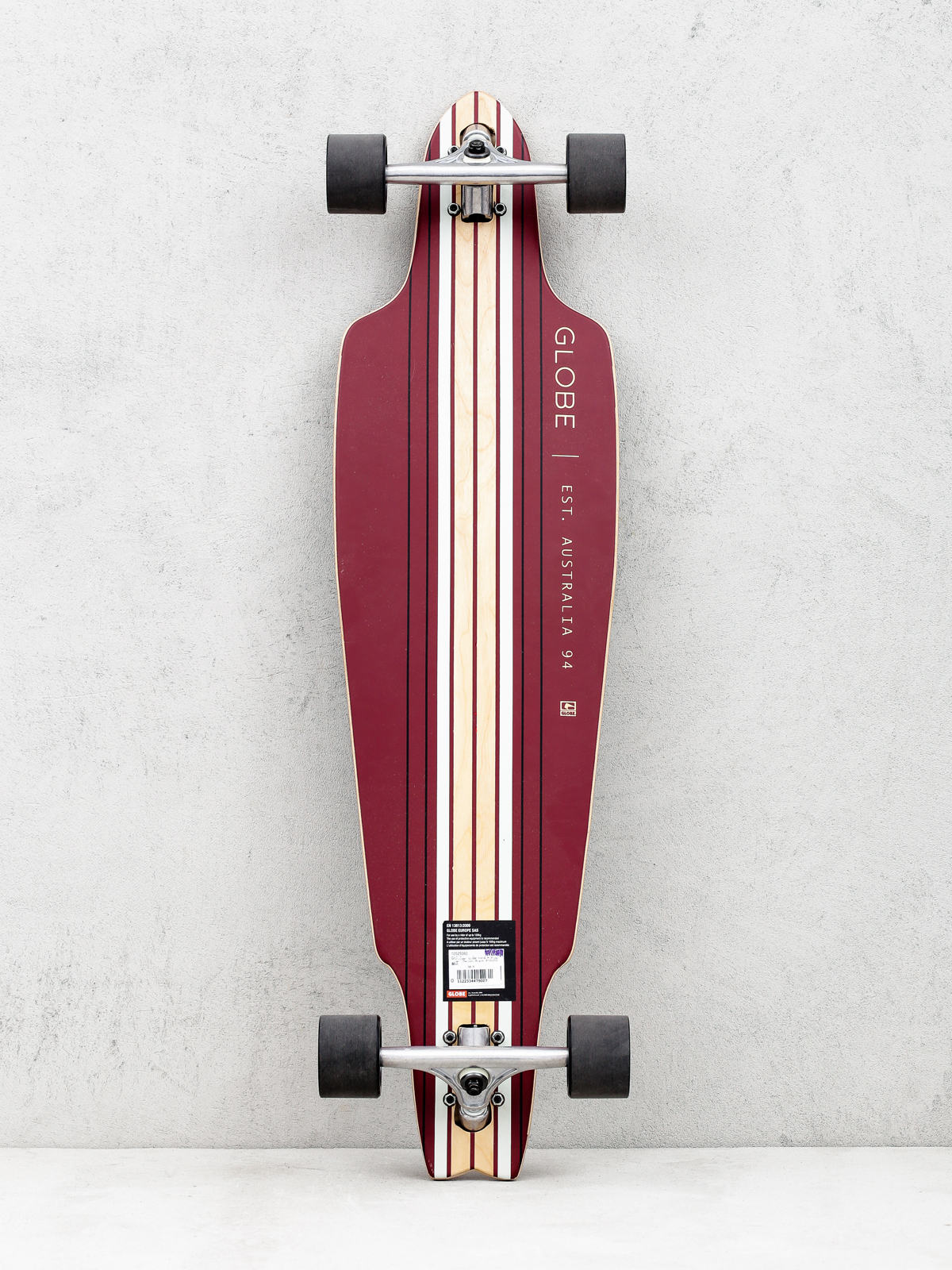 Longboard Globe Prowler (maroon black)