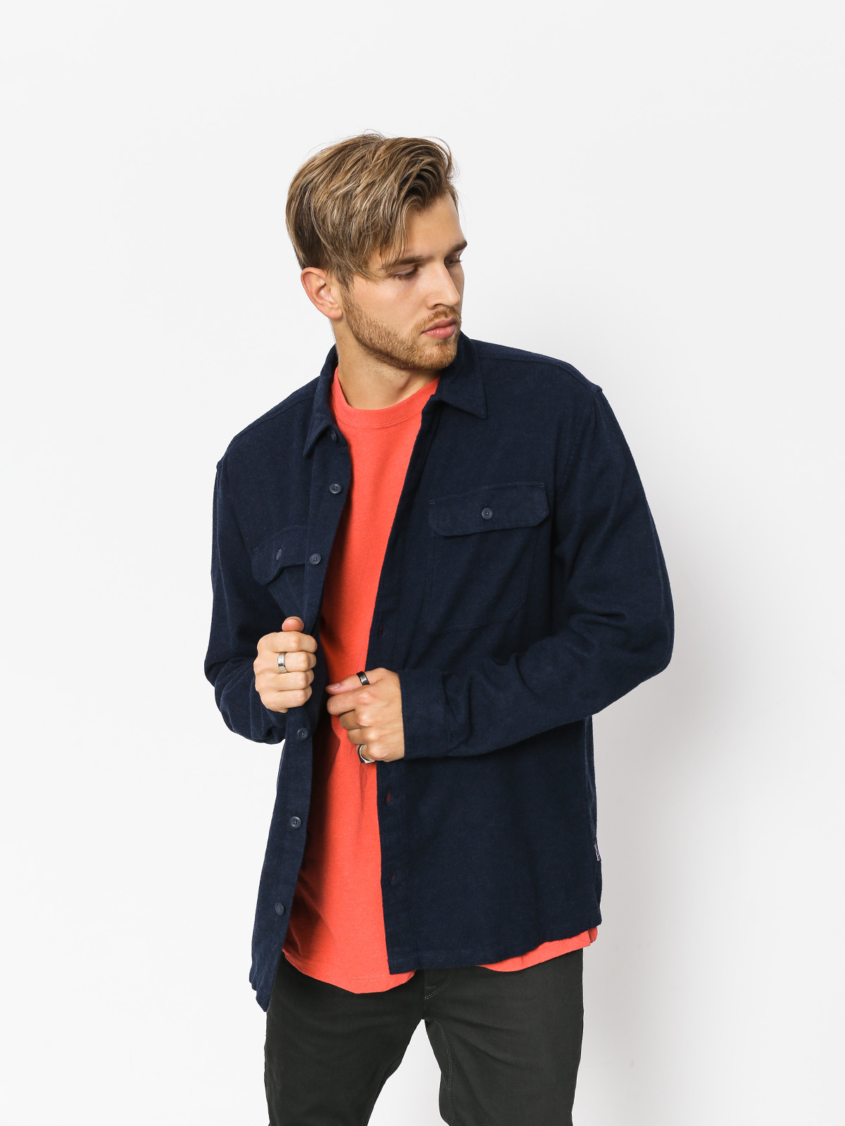 Koszula Patagonia Fjord Flannel (navy blue)