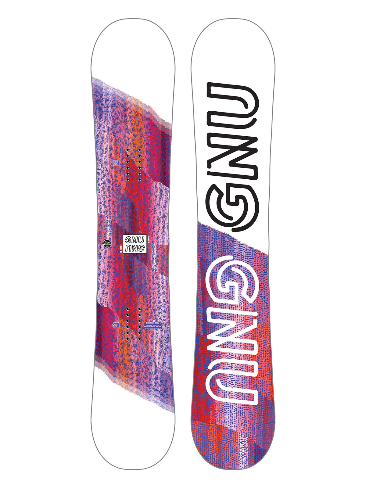 Damska Deska snowboardowa Gnu Asym B-Nice Btx (light)