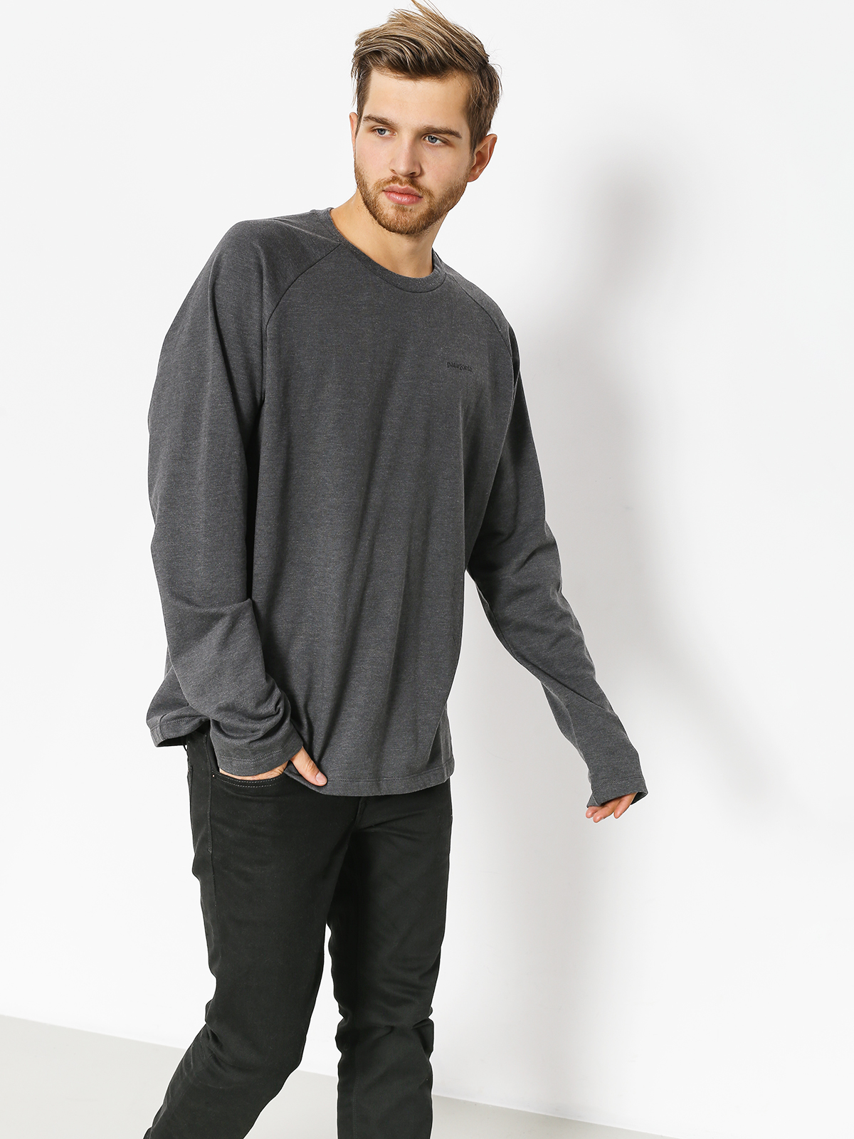 Bluza Patagonia P6 Logo Lw (forge grey)