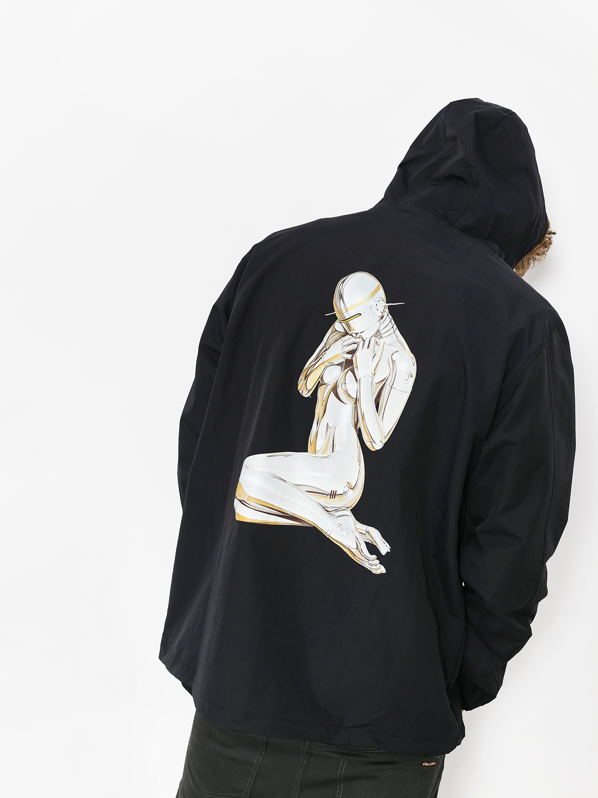 Kurtka HUF Huf X Sorayama Ankorak (black)
