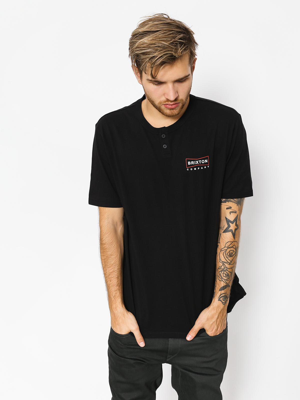 T-shirt Brixton Wedge Hnly (black)