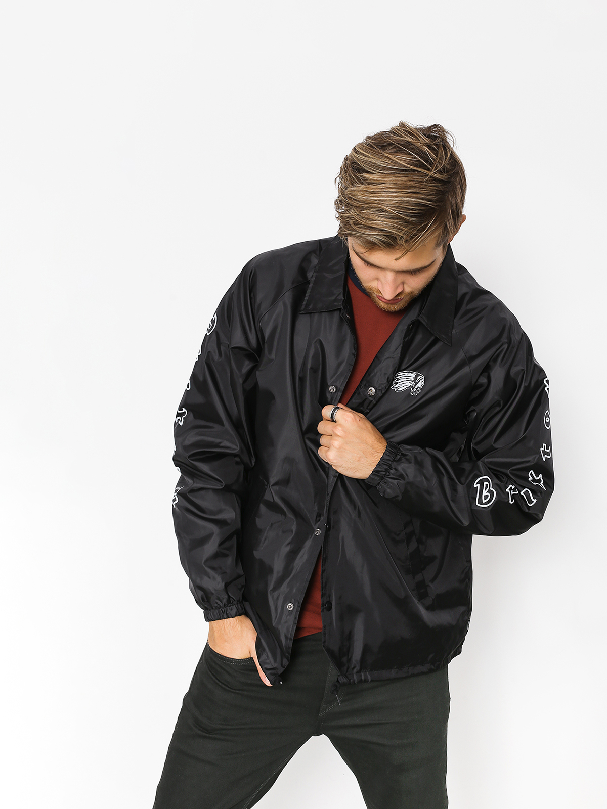 Kurtka Brixton Primo (black/white)