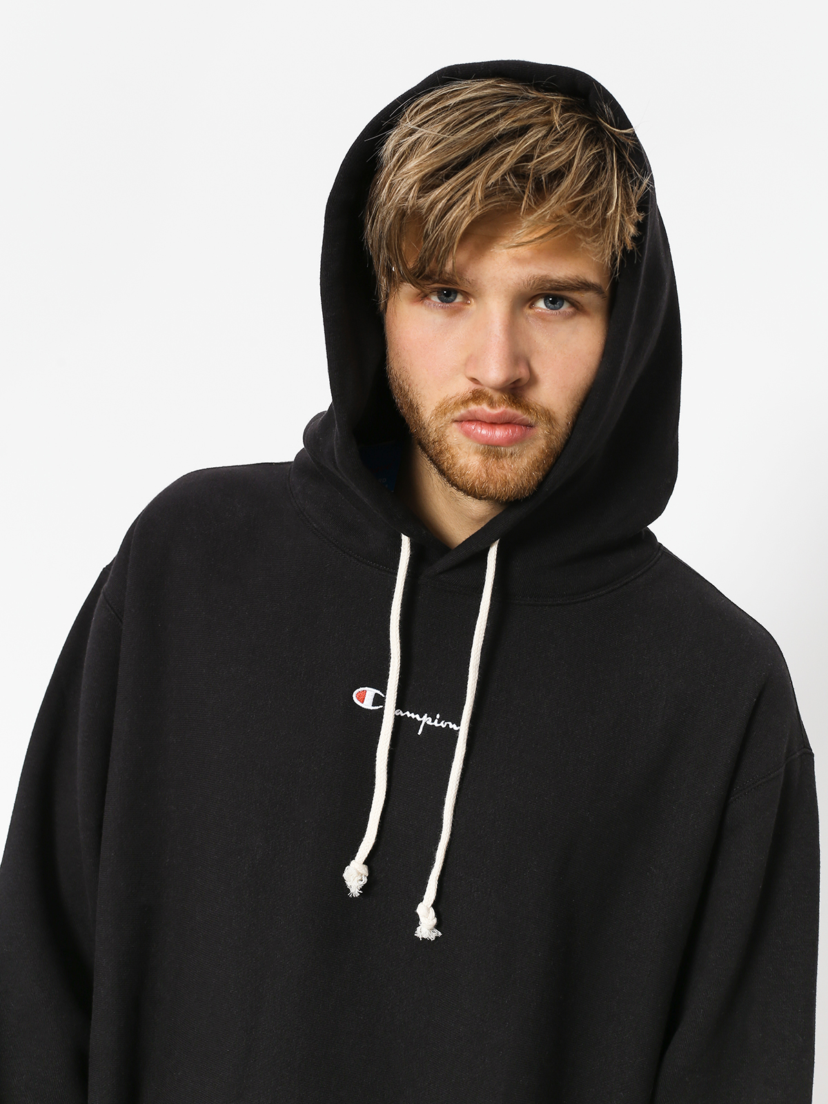 Bluza z kapturem Champion Hooded Oversize Sweatshirt HD (nbk)