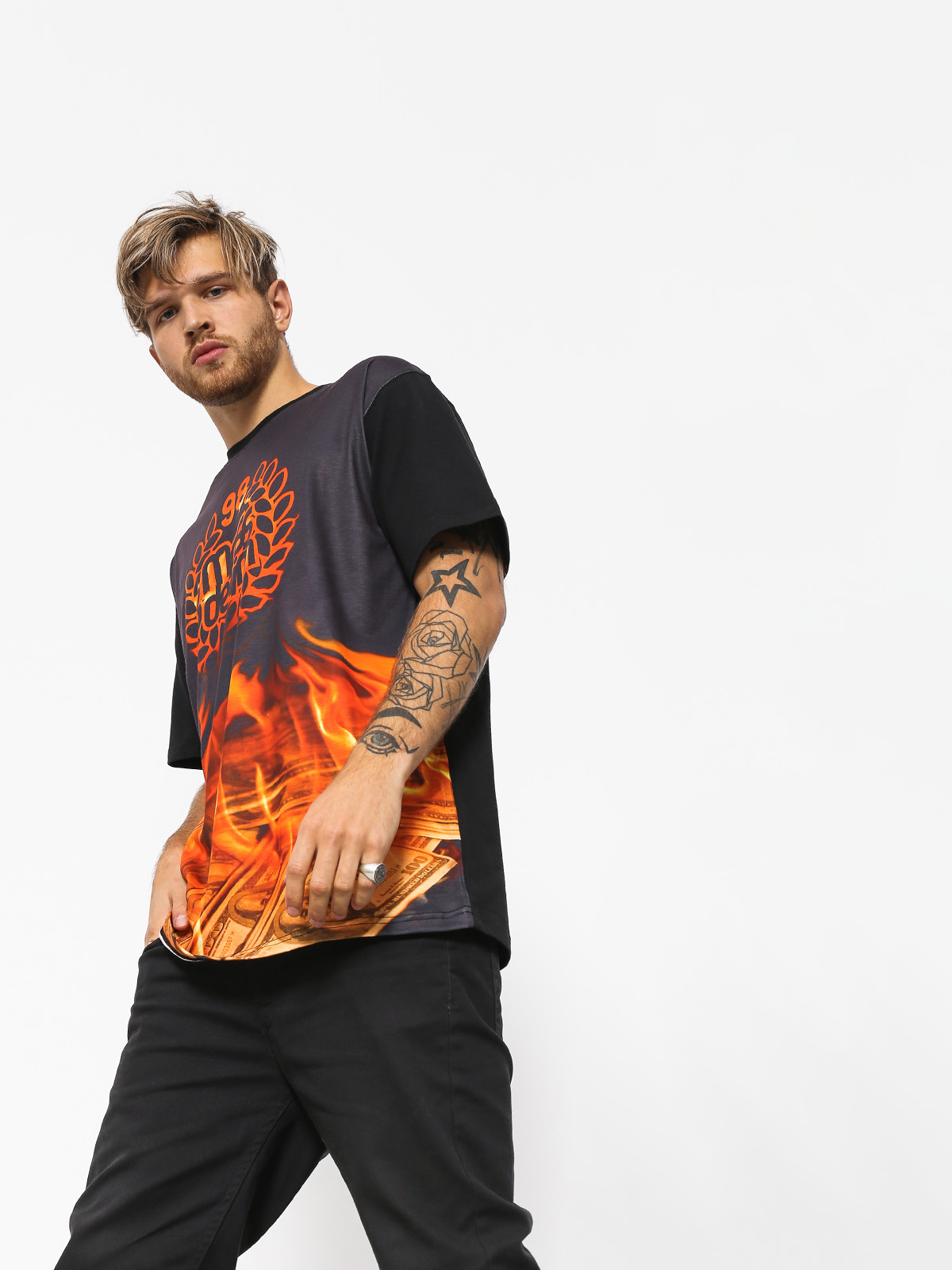 T-shirt MassDnm Burn Babylon (black)