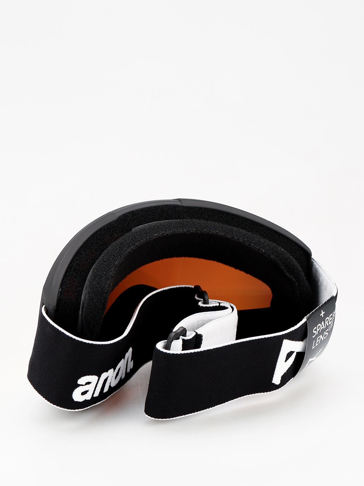 Gogle Anon Helix 2 Sonar W Spare (black/sonar red)