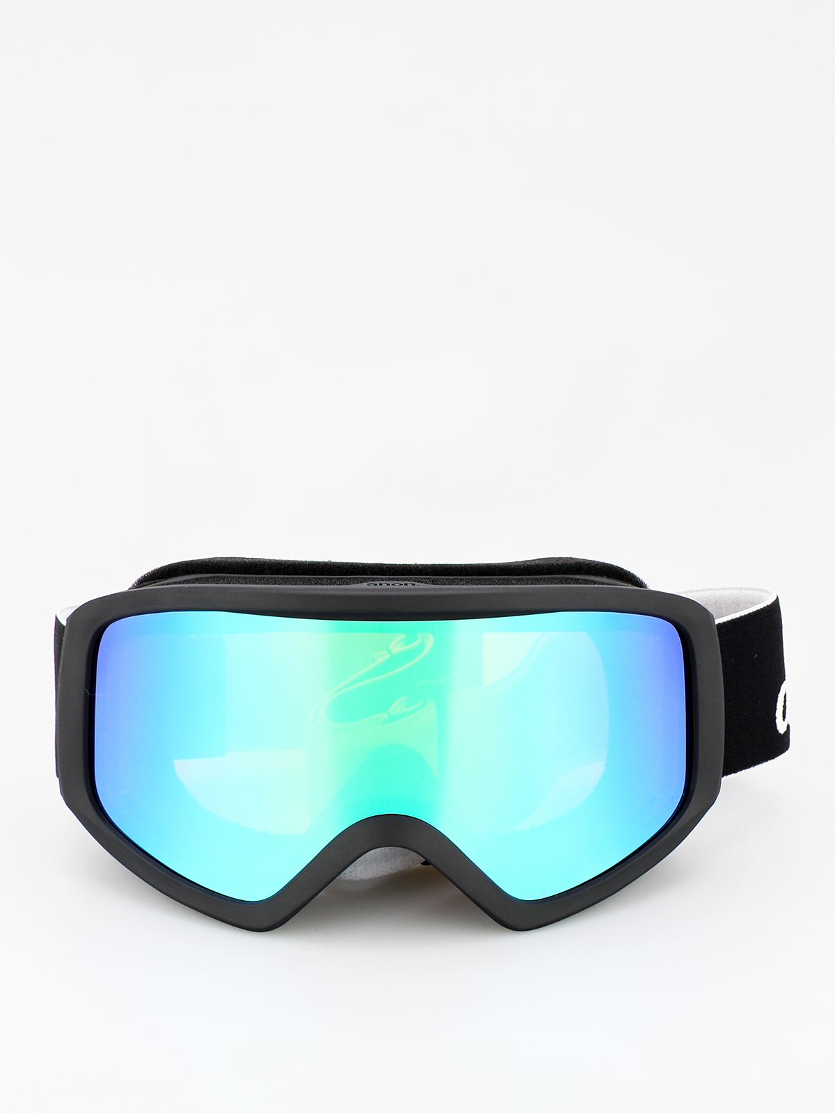 Gogle Anon Insight W Spare Wmn (black/green solex)
