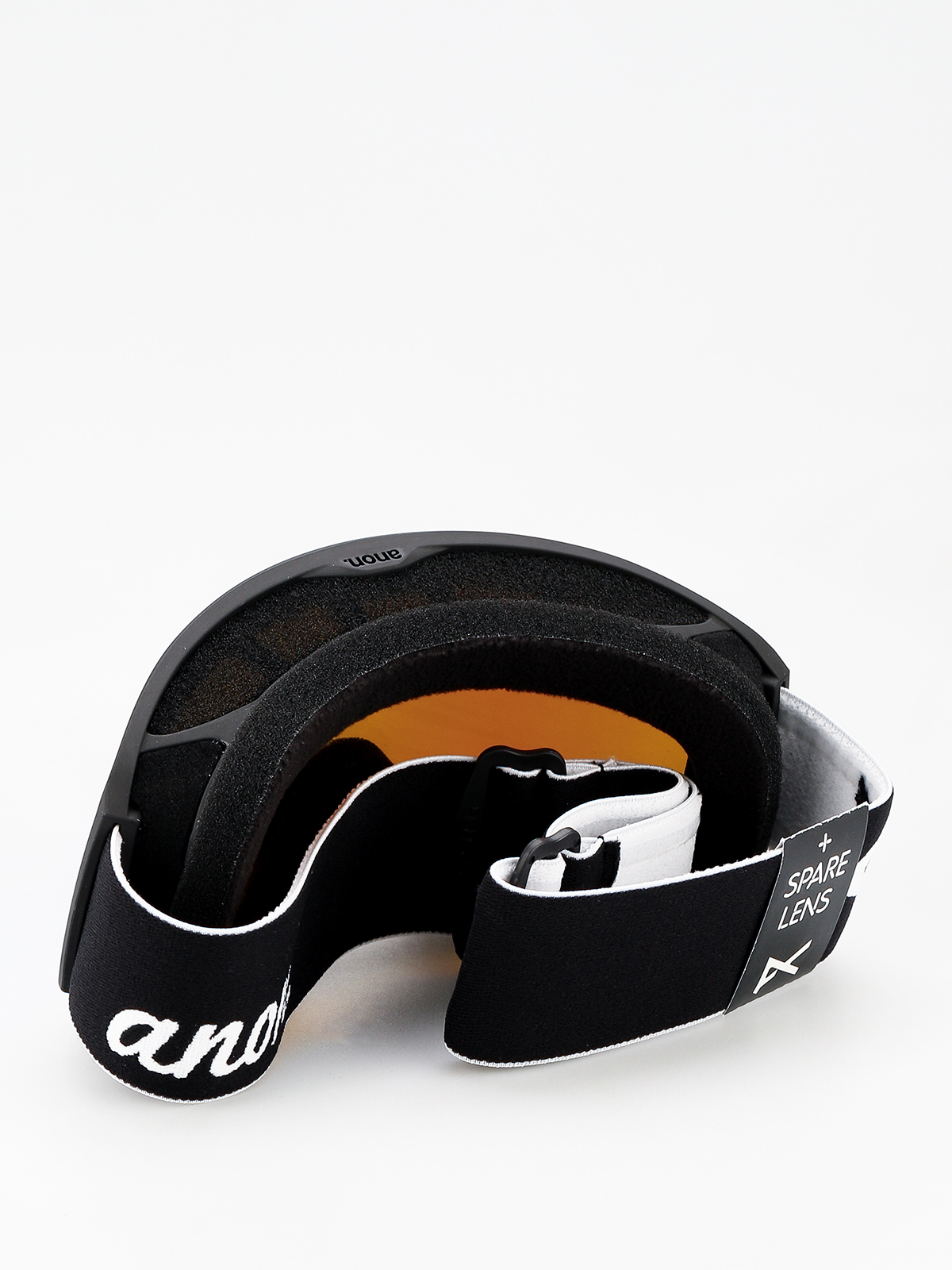 Gogle Anon Insight W Spare Wmn (black/green solex)