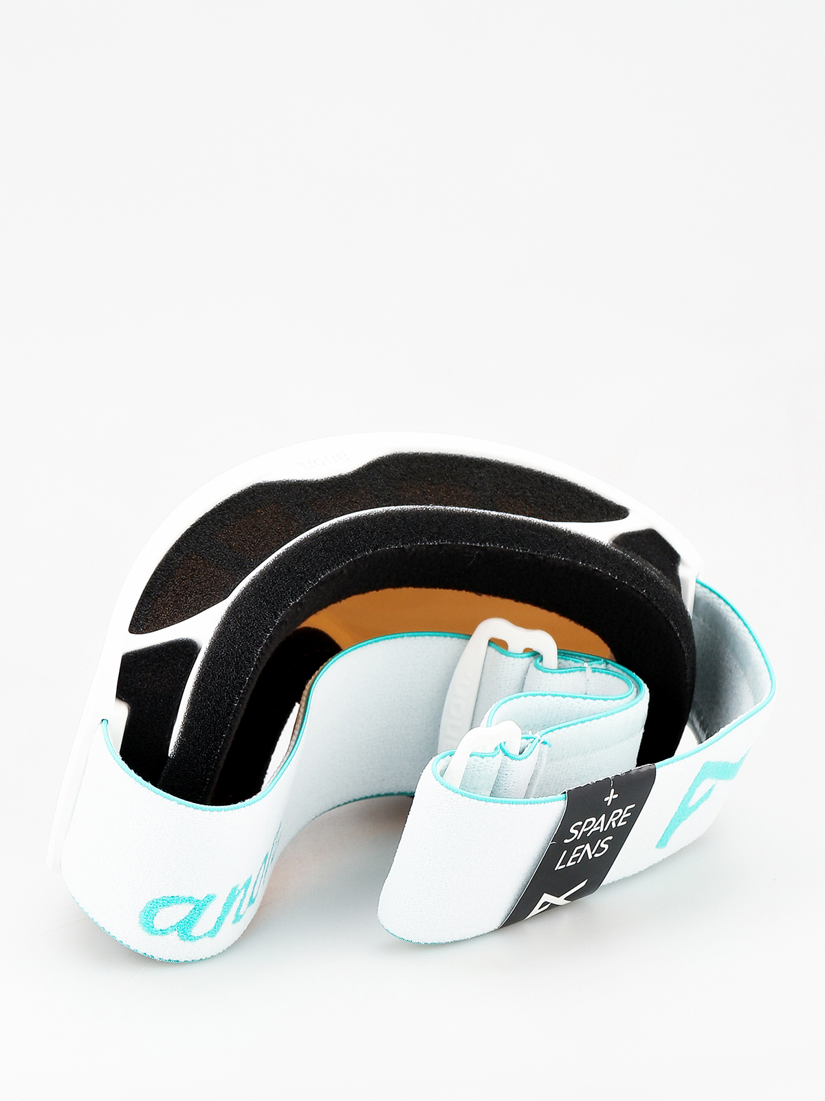 Gogle Anon Insight W Spare Wmn (white/silver amber)