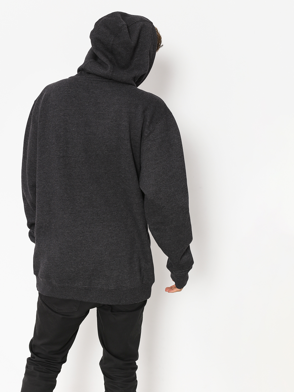 Bluza z kapturem Vans Basic ZHD (black heather)