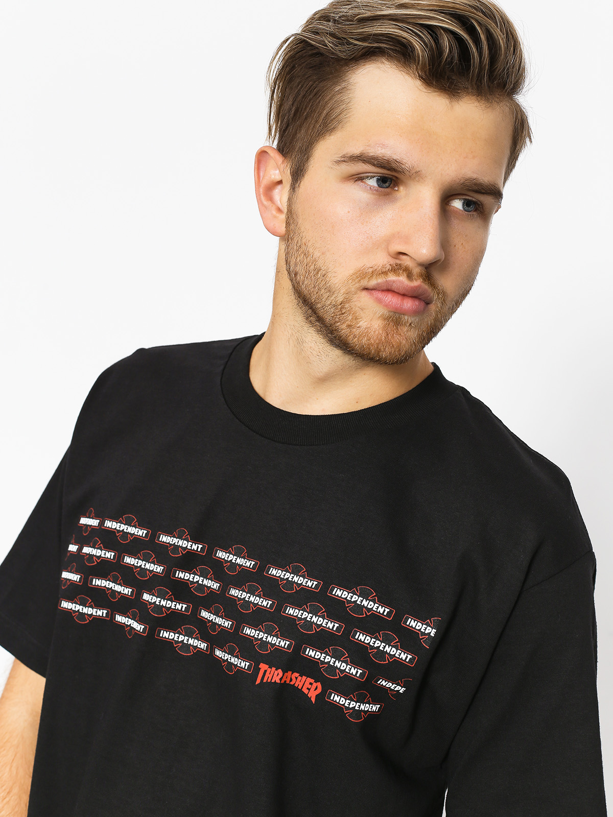 T-shirt Independent x Thrasher Pentagram Cross (black)
