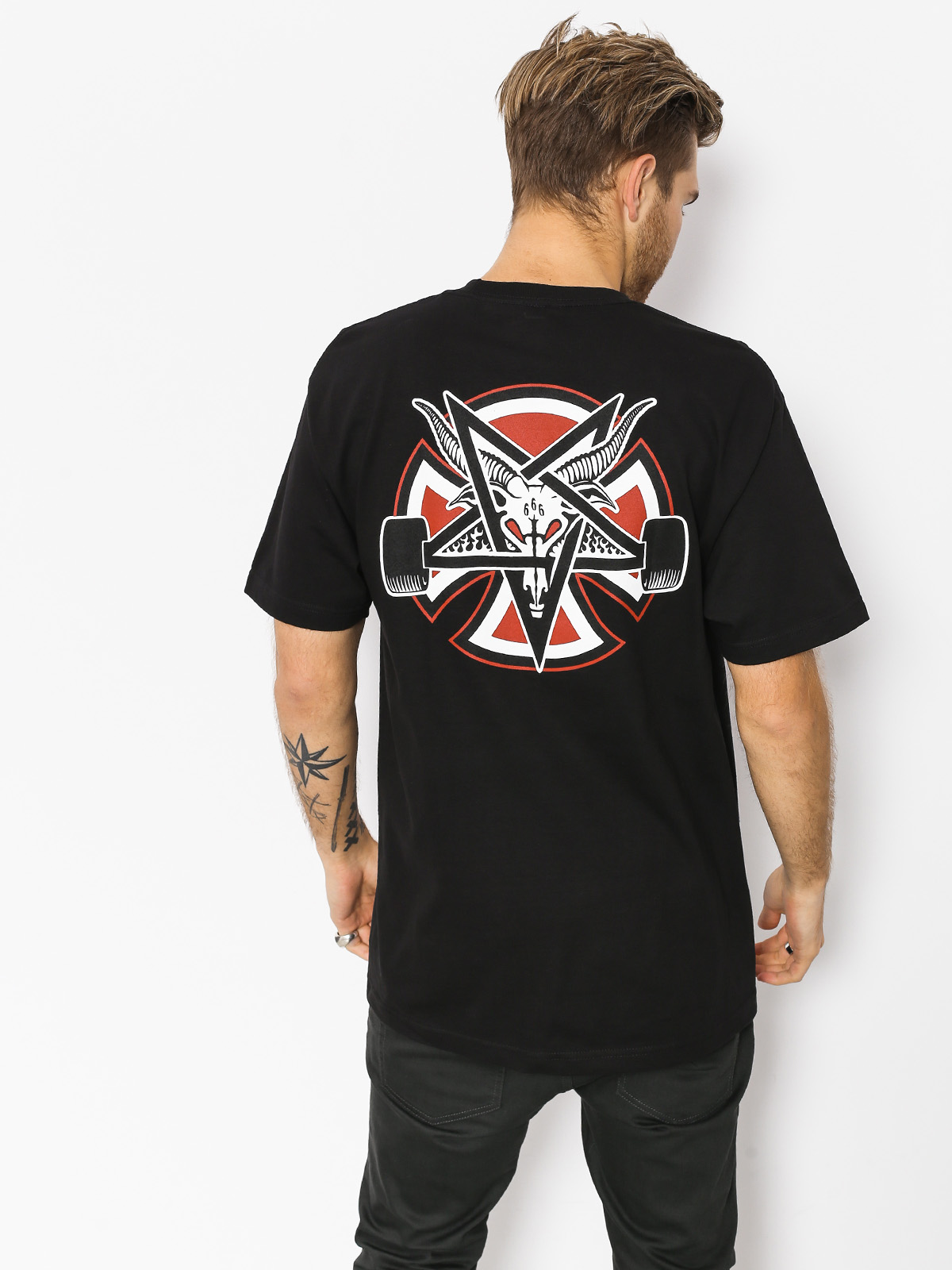 T-shirt Independent x Thrasher Pentagram Cross (black)