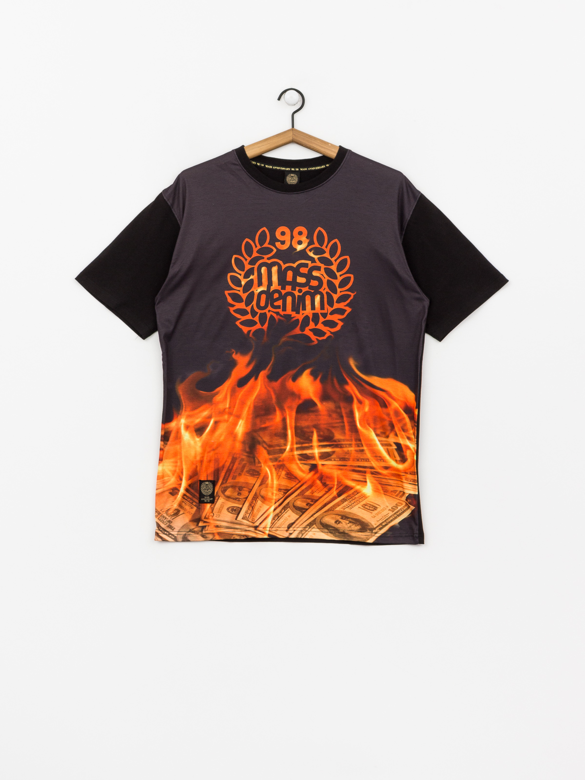 T-shirt MassDnm Burn Babylon (black)