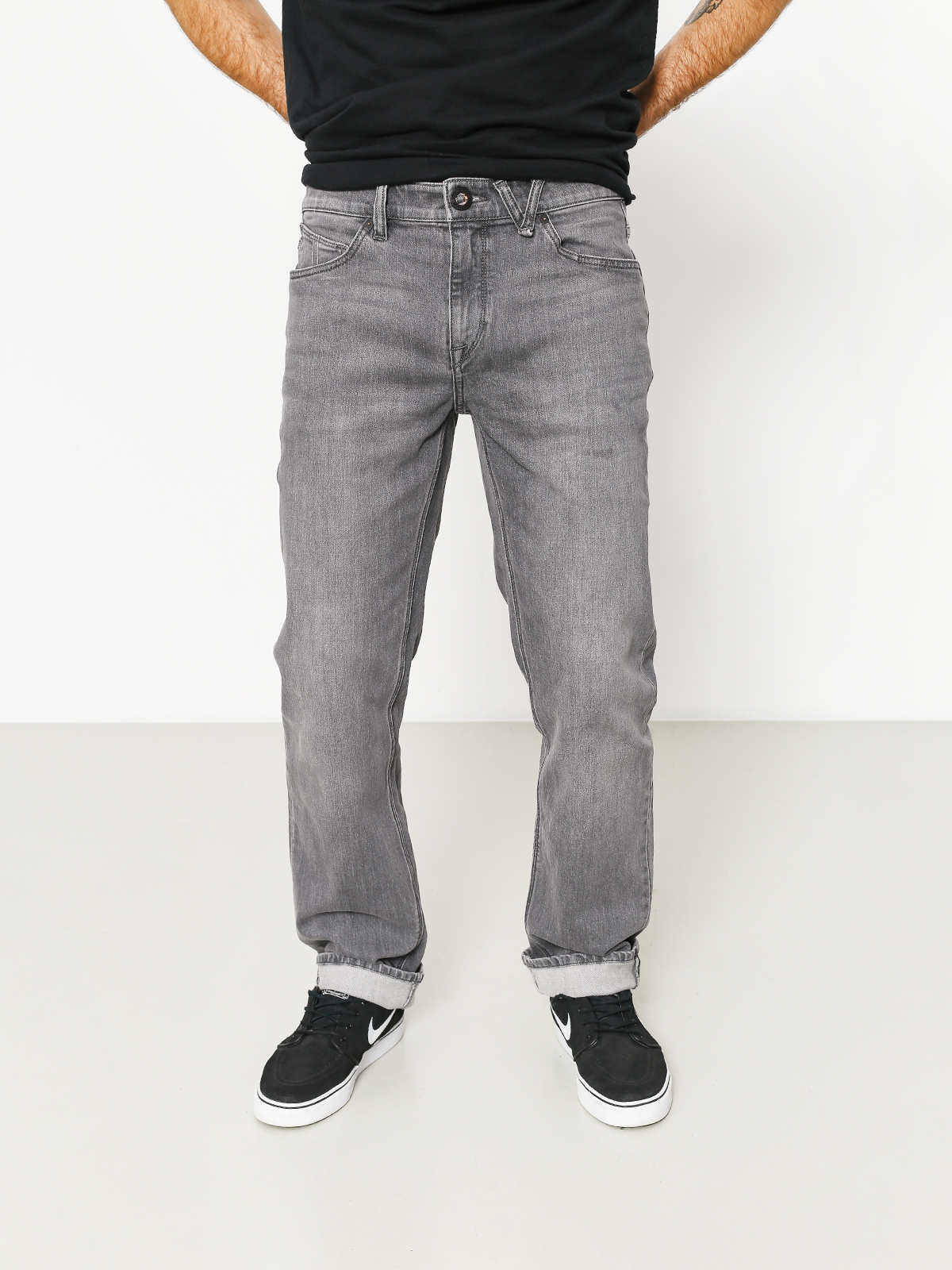 Spodnie Volcom Solver Denim (gvn)