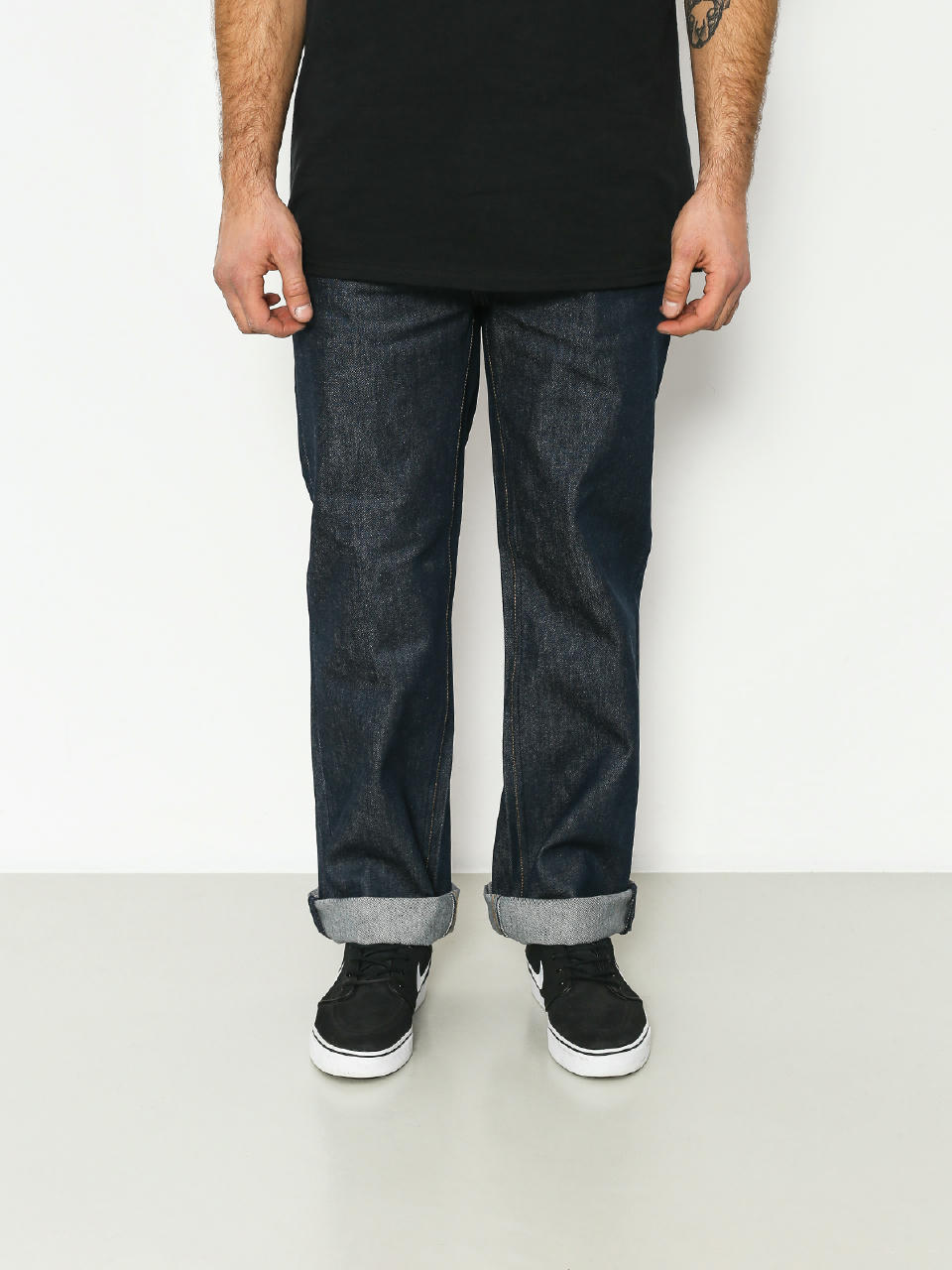 Spodnie Brixton Labor 5 Pkt Denim (raw indigo)