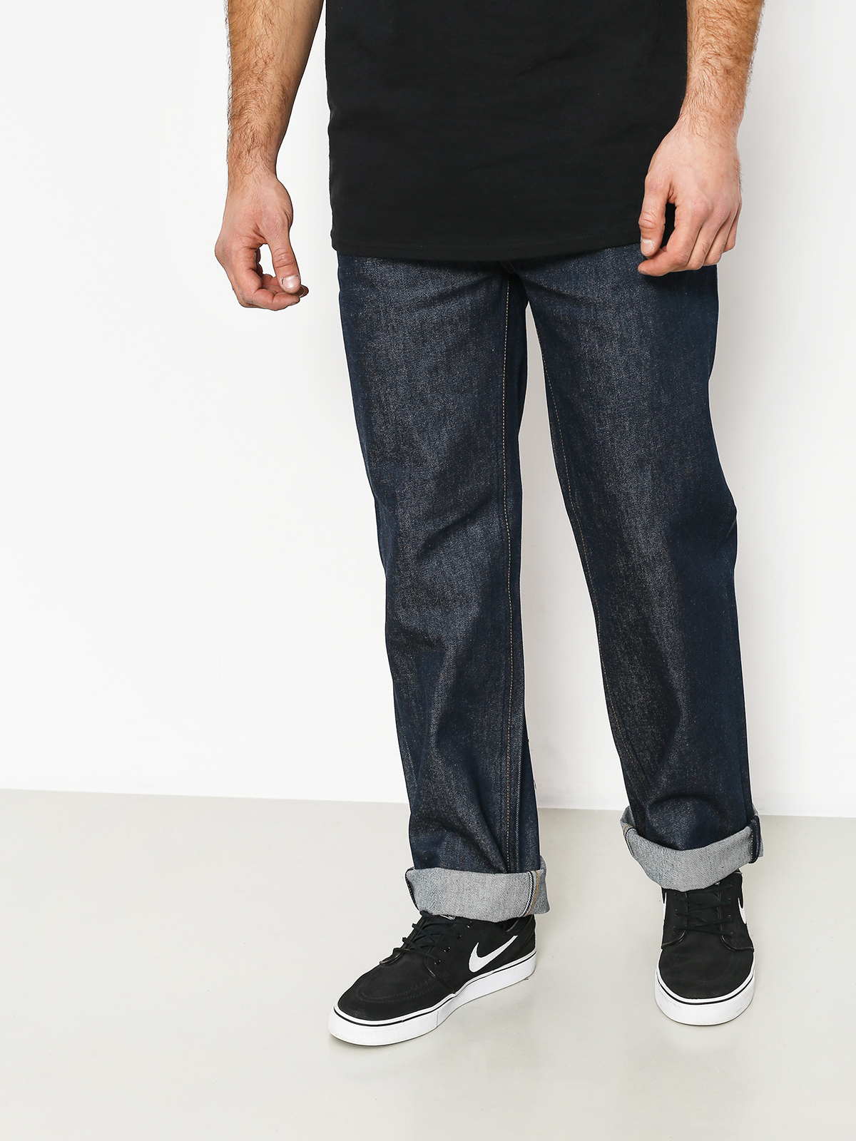 Spodnie Brixton Labor 5 Pkt Denim (raw indigo)