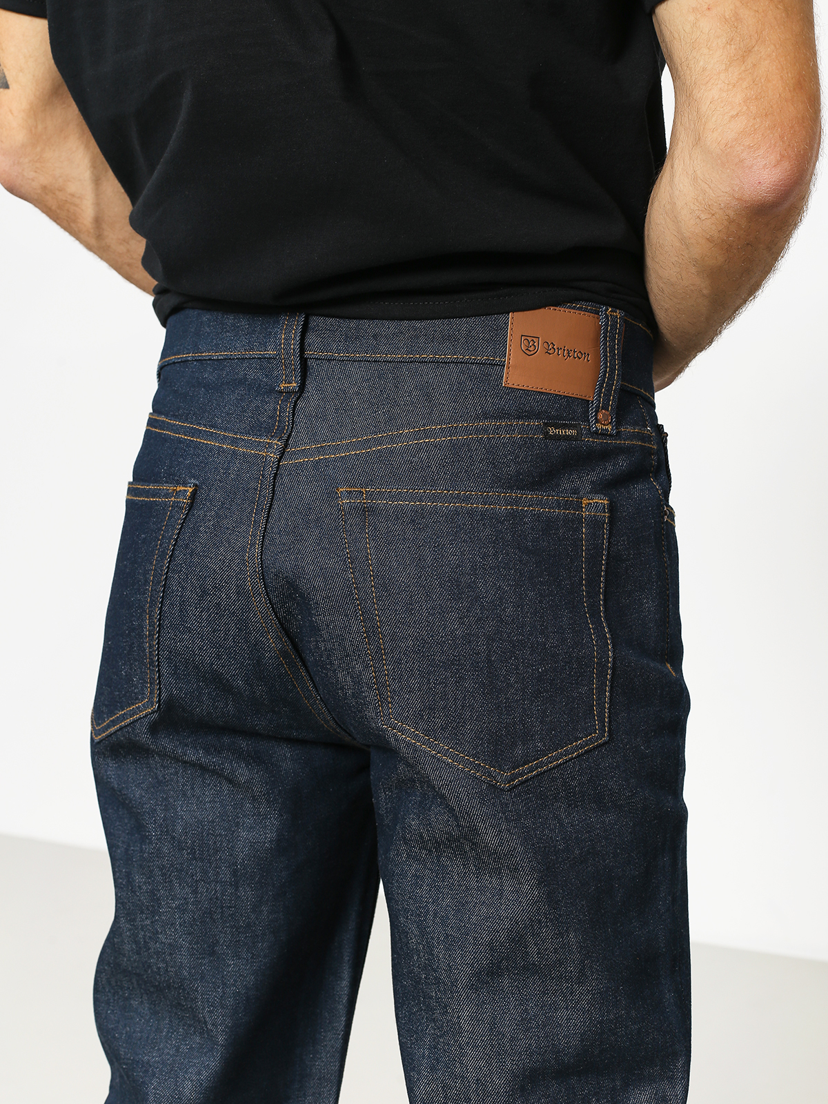 Spodnie Brixton Labor 5 Pkt Denim (raw indigo)