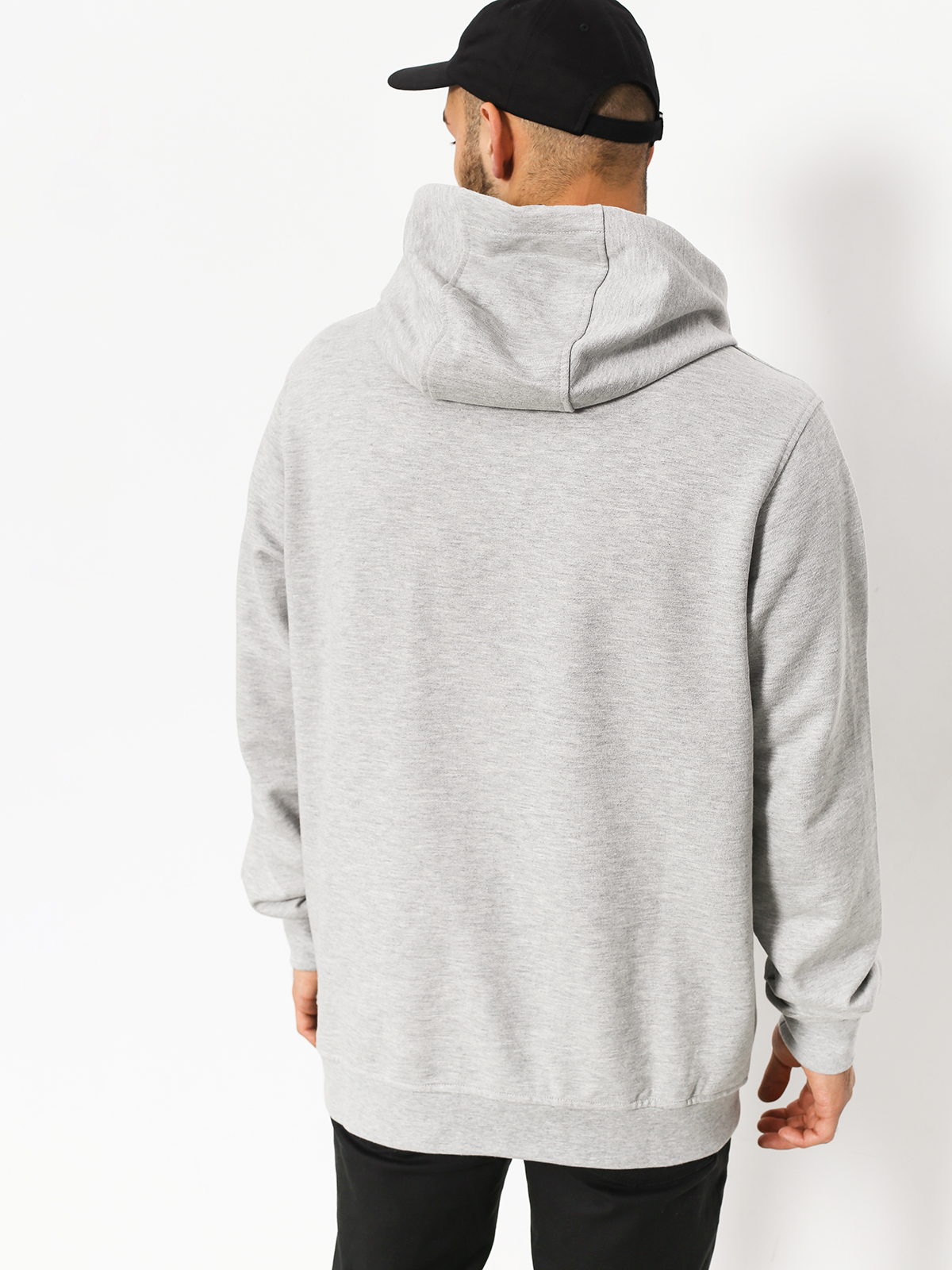 Bluza z kapturem Helly Hansen Logo HD (grey melange)