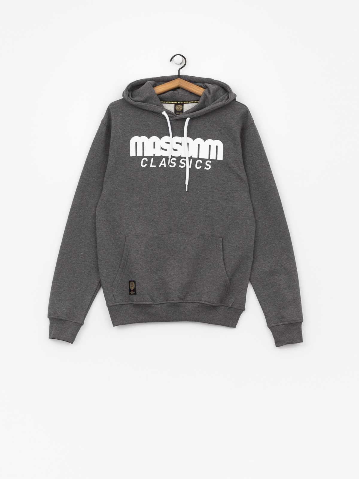 Bluza z kapturem MassDnm Classics HD (dark heather grey)
