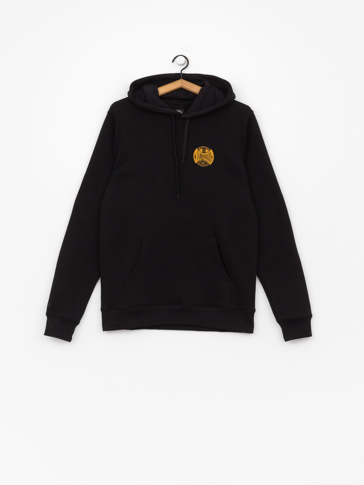 Bluza z kapturem Turbokolor Oval Logo ZHD (black)