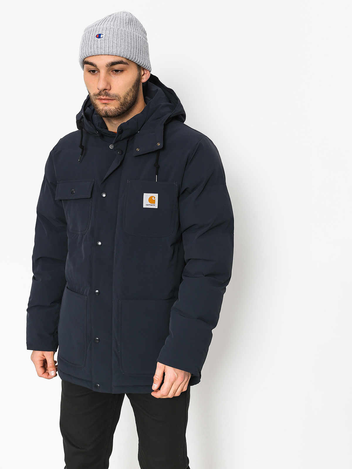 Kurtka Carhartt WIP Alpine Coat (dark navy/hamilton brown)