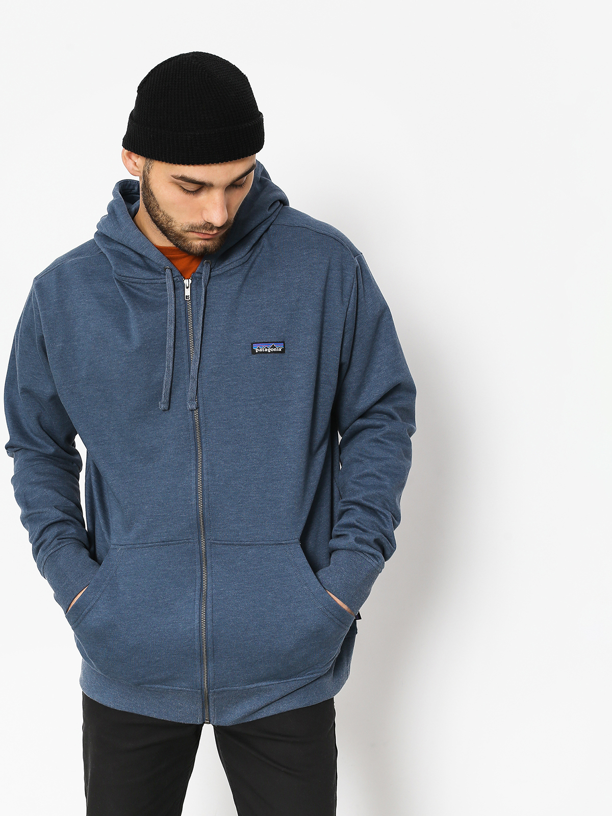 Bluza z kapturem Patagonia Label Lw ZHD (dolomite blue)