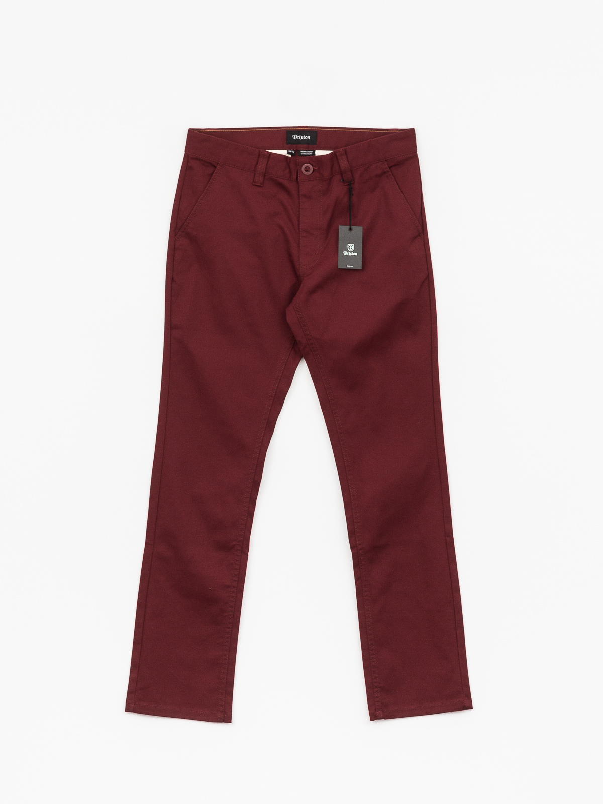Spodnie Brixton Reserve Chino (dark burgundy)
