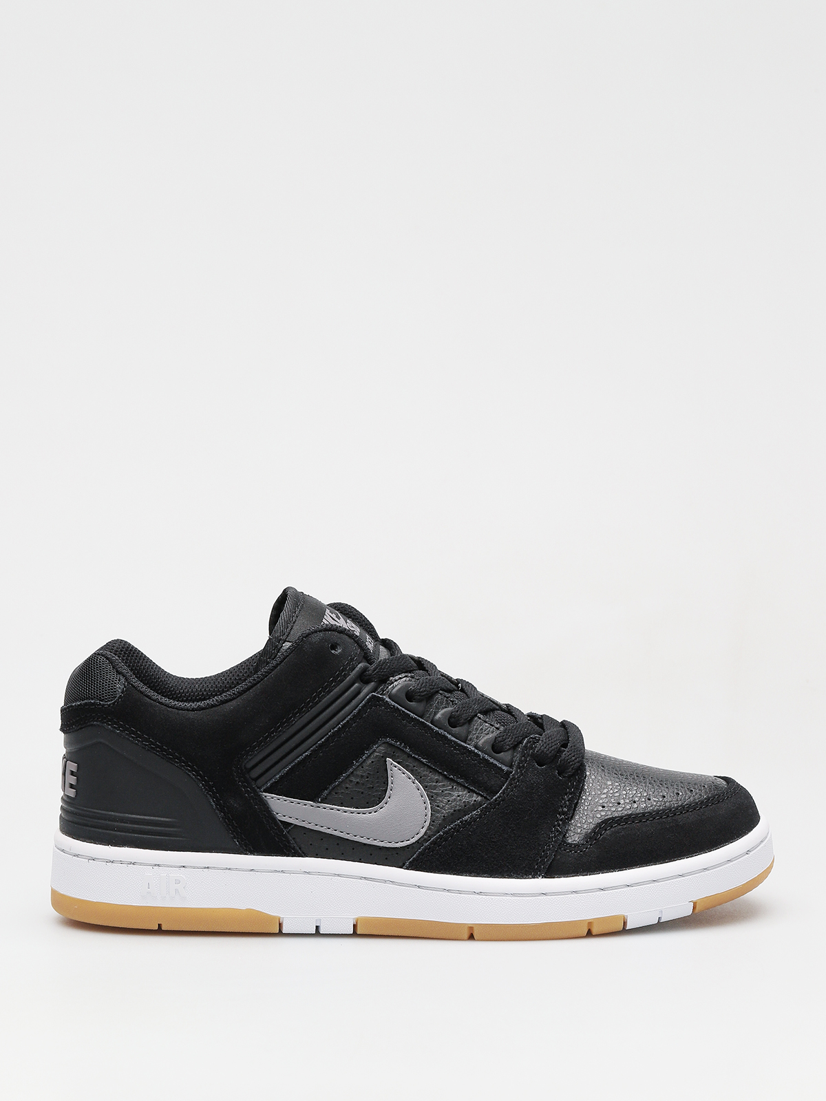 Buty Nike SB Sb Air Force II Low (black/gunsmoke white gum light brown)