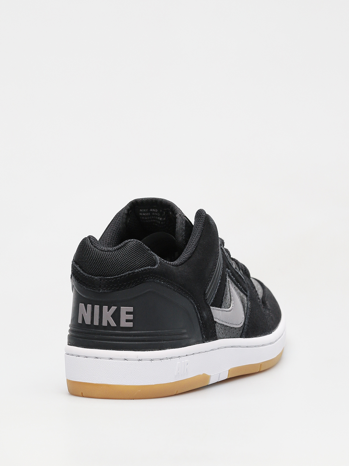Buty Nike SB Sb Air Force II Low (black/gunsmoke white gum light brown)