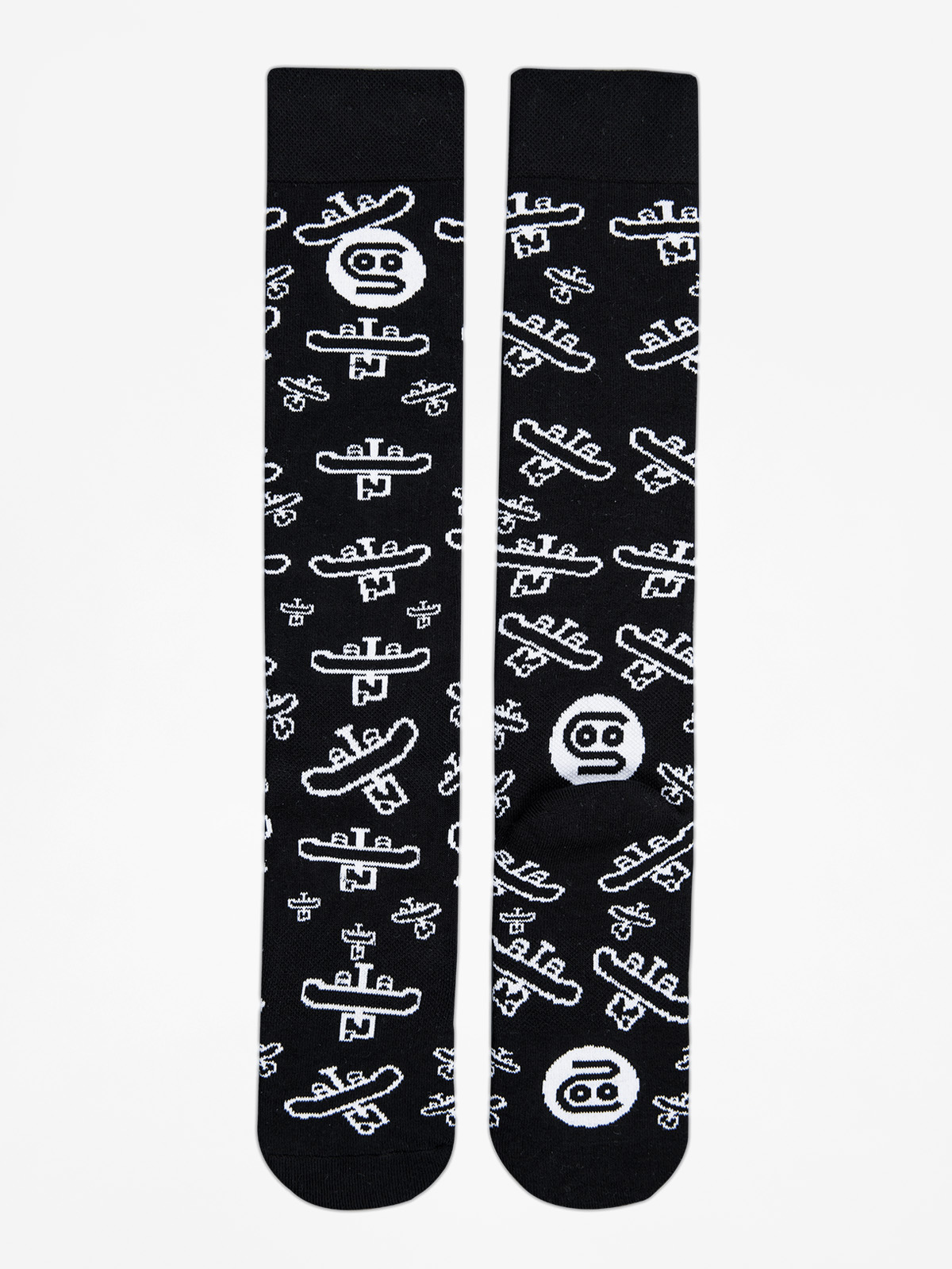 Skarpety Stinky Socks Lucas Magoon Collab (black/white)