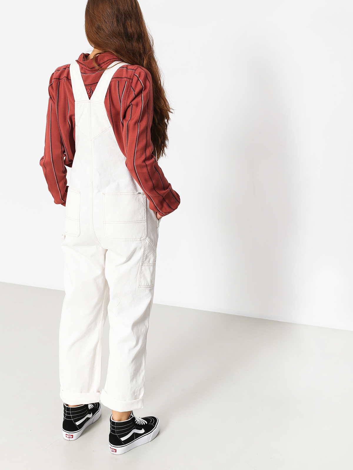 Spodnie Vans Framework Overall Wmn (marshmallow)
