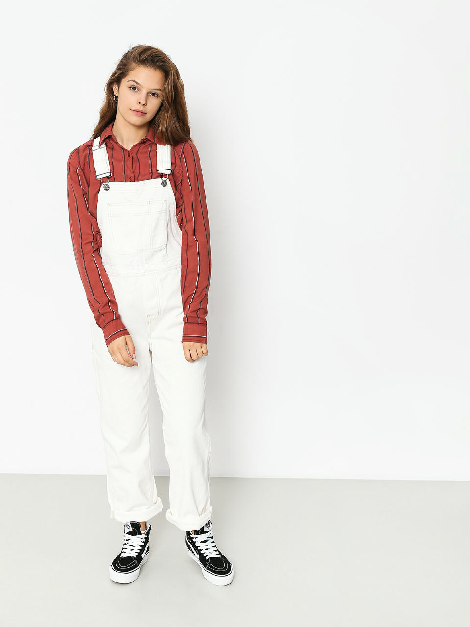 Spodnie Vans Framework Overall Wmn (marshmallow)